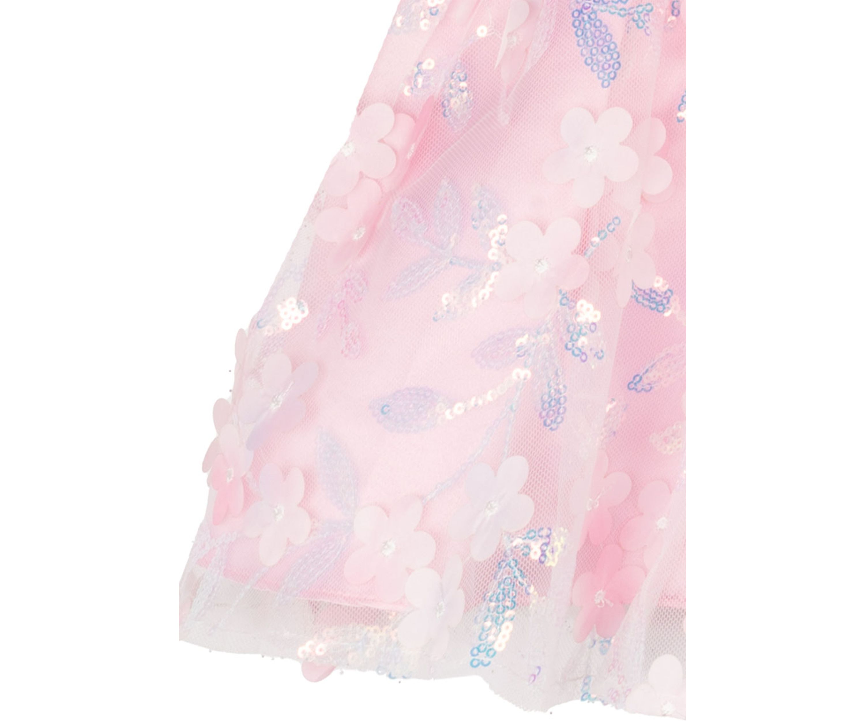 Girls 7-16 Foil Babydoll Dress