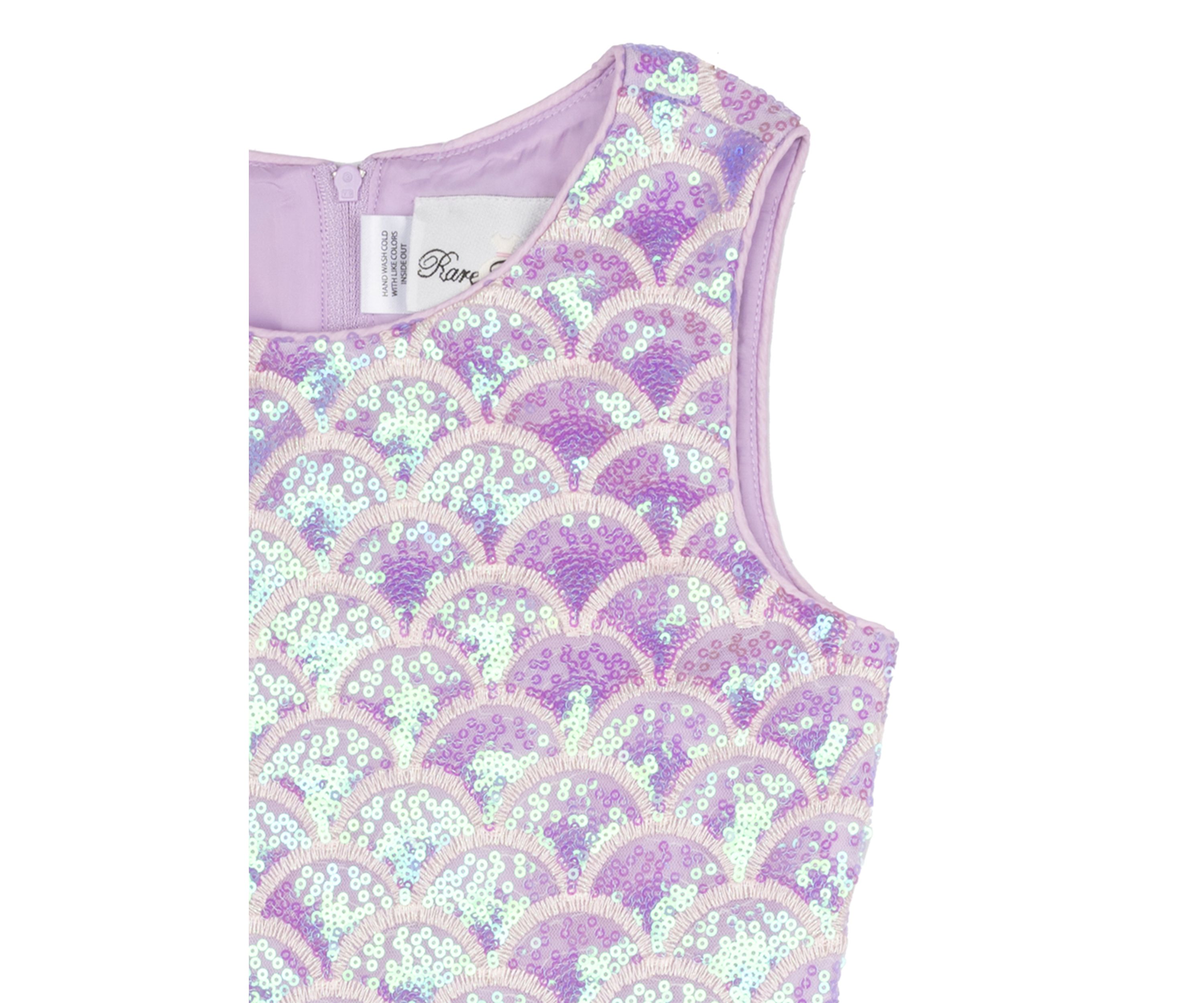 Girls 4-6x Mermaid Bodice to Tiered Skirt Dress