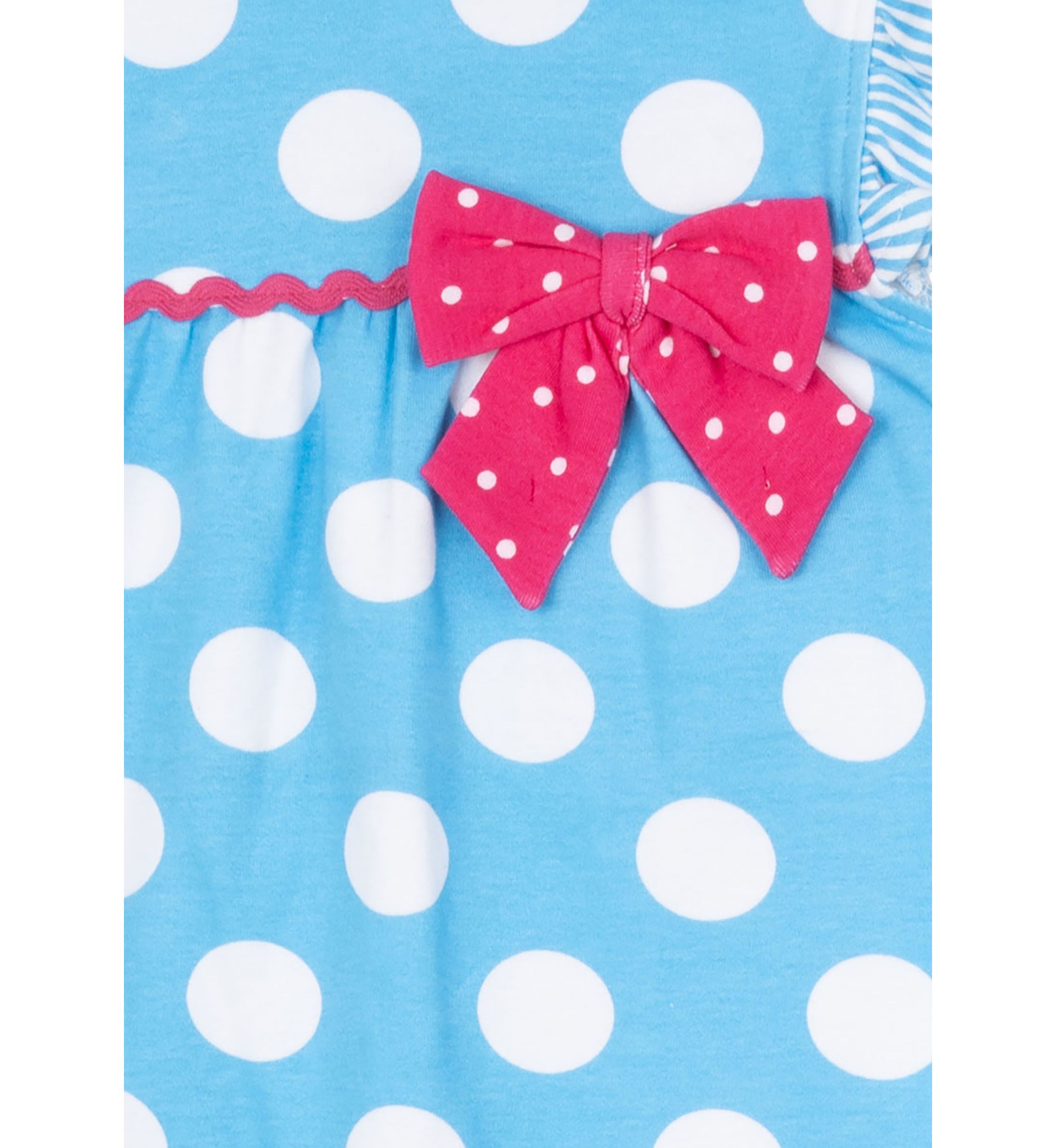 Girls 4-6x Dot Printed Top and Leggings Set