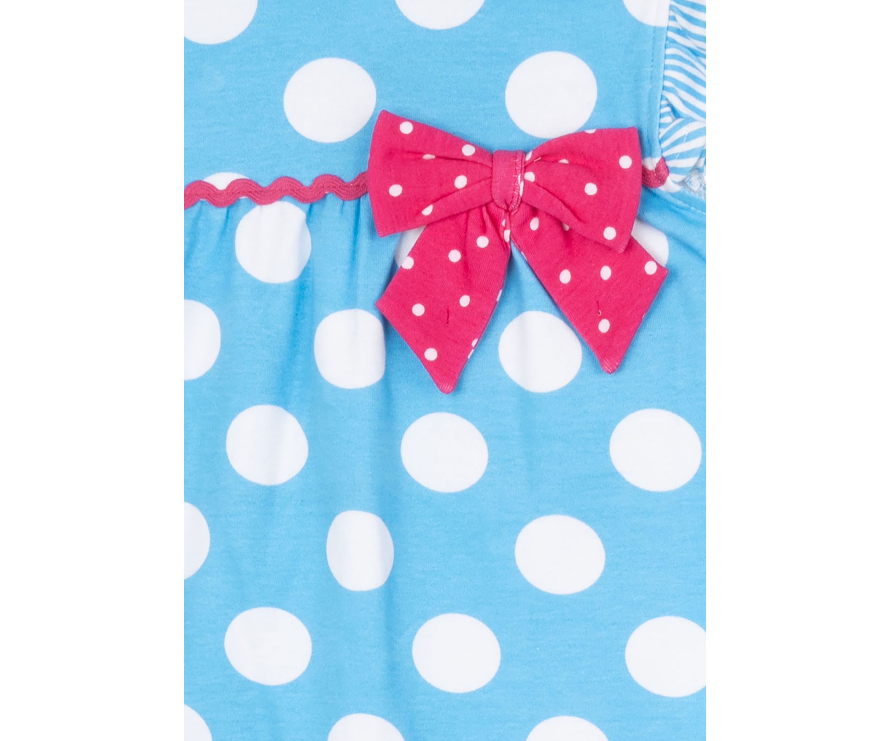 Girls 4-6x Dot Printed Top and Leggings Set
