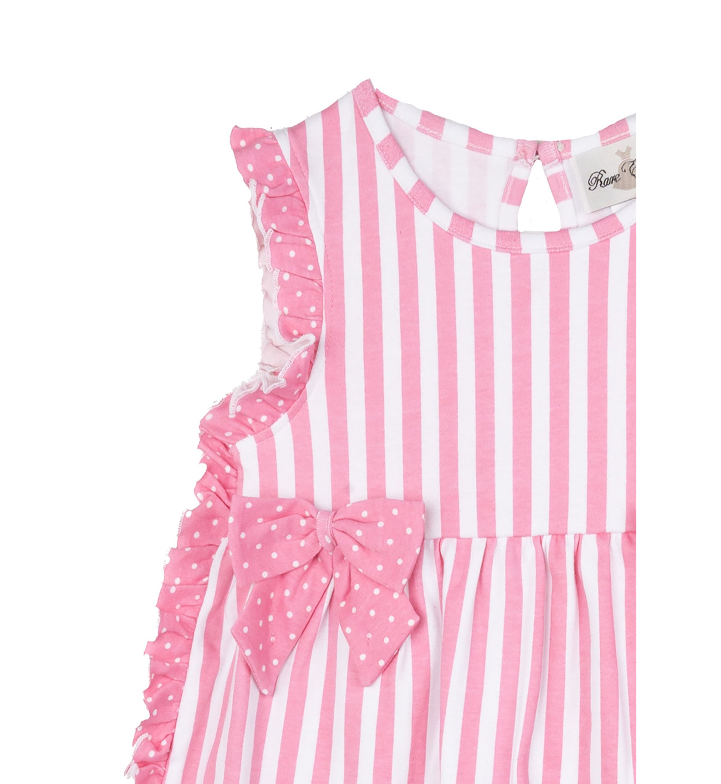 Girls 4-6x Stripe Top and Leggings Set