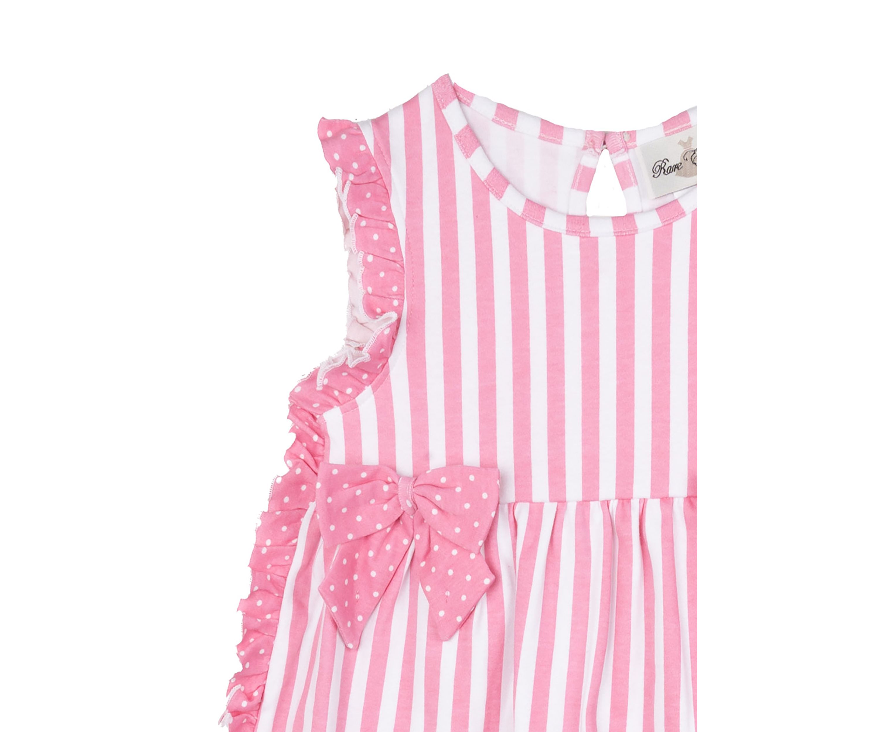 Girls 4-6x Stripe Top and Leggings Set