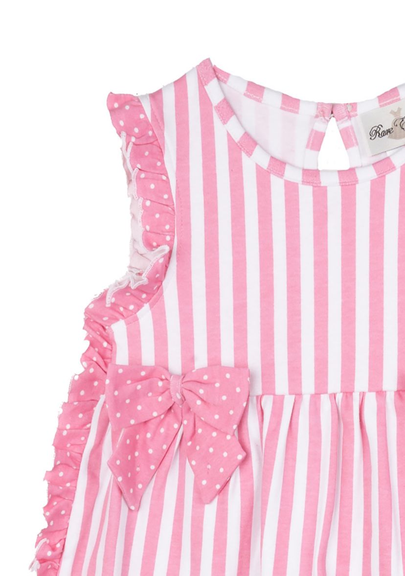 Girls 4-6x Stripe Top and Leggings Set