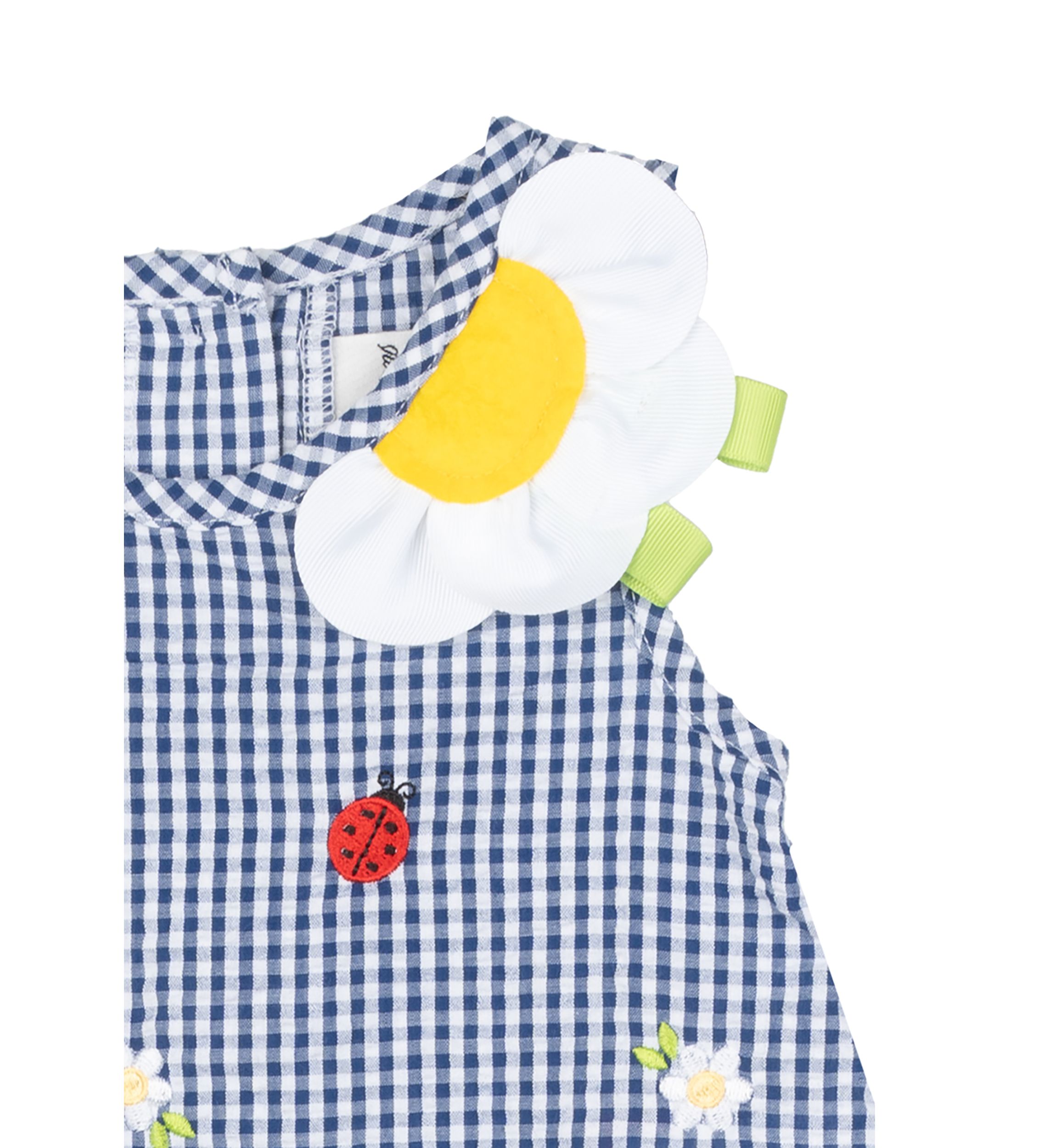 Girls 4-6x Seersucker Top and Ruffle Leggings Set