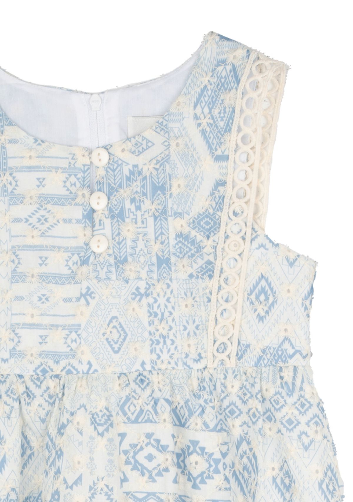 Girls 4-6x Sleeveless Printed Maxi Dress