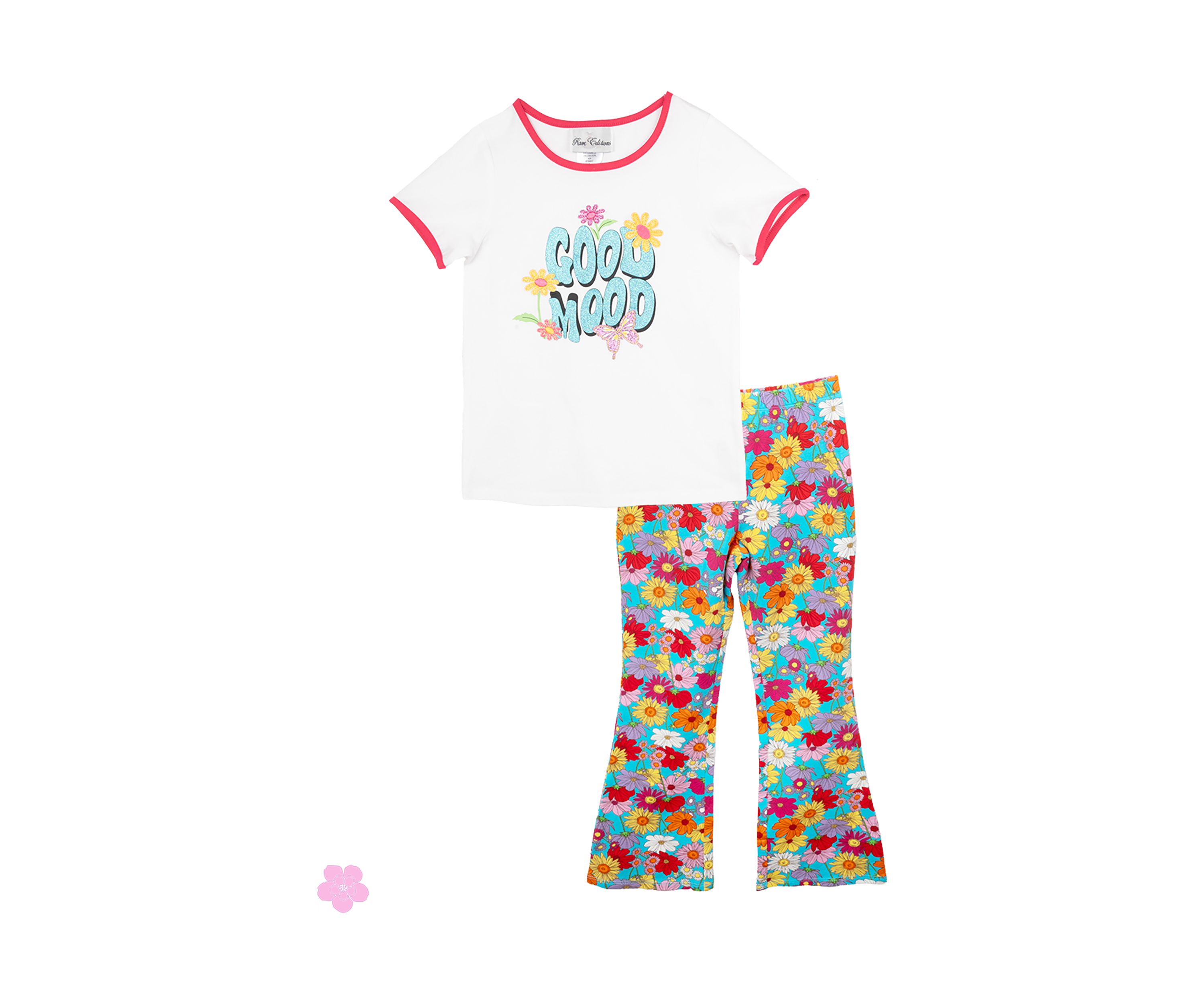 Girls 4-6x Flower Set 