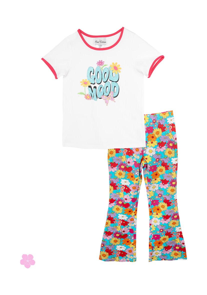 Girls 4-6x Flower Set 