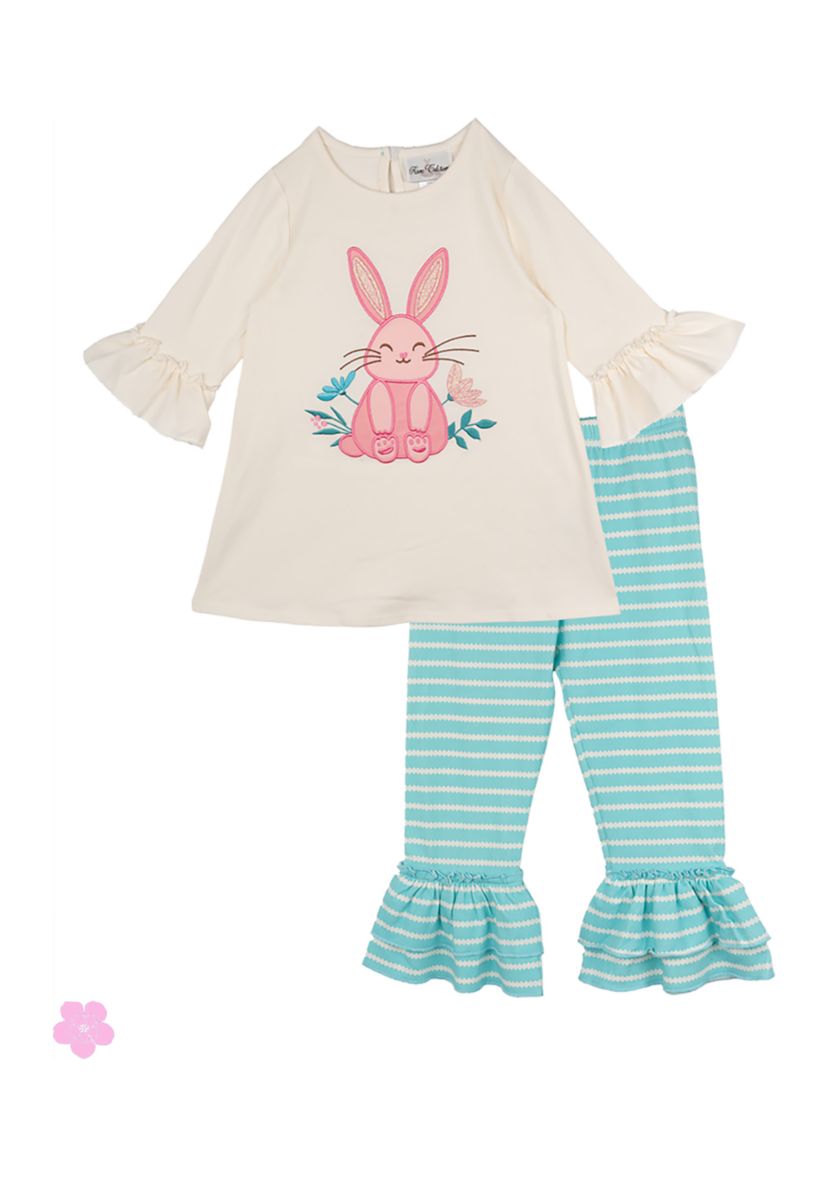 Girls 4-6x Bunny Set 