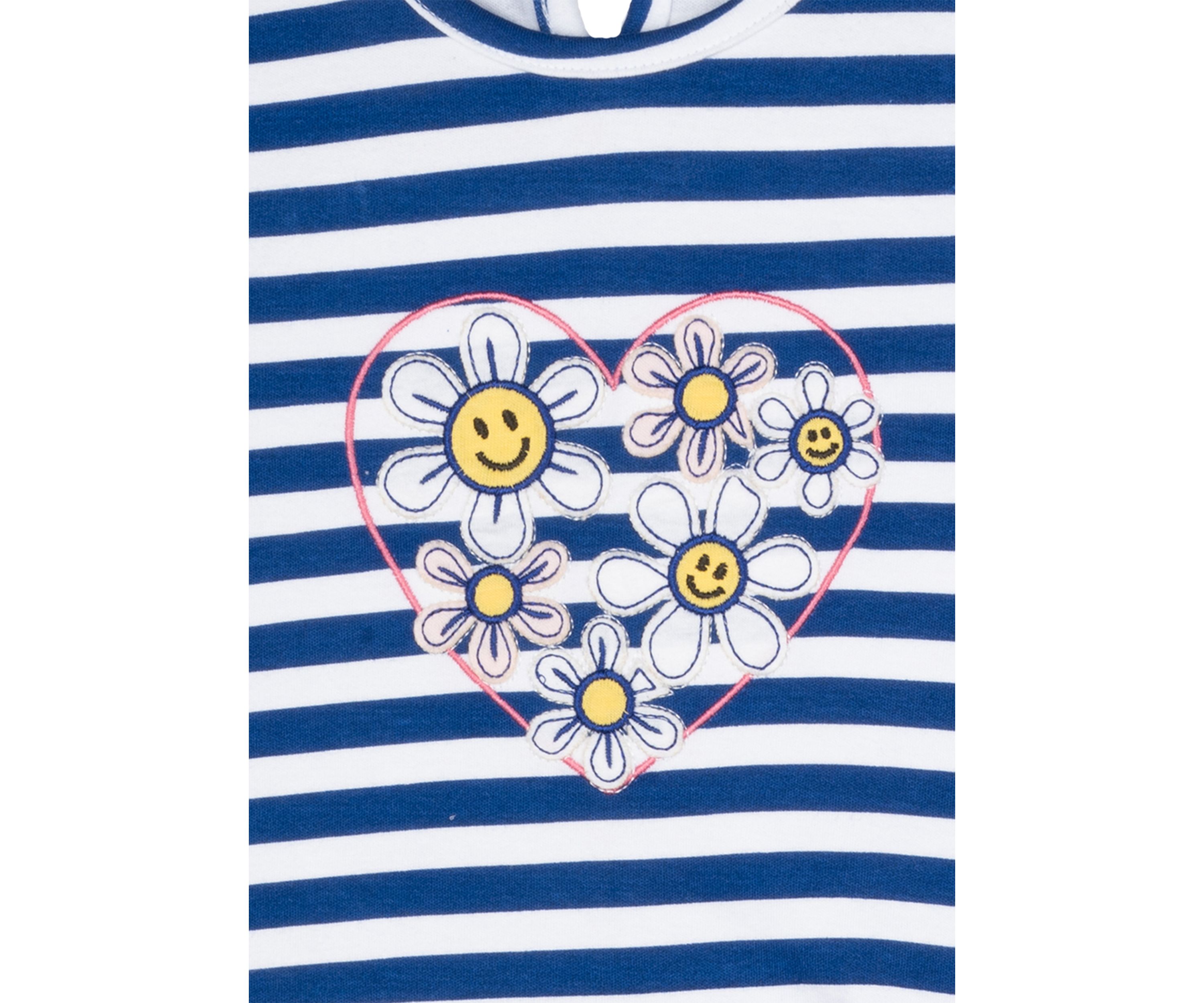 Girls 4-6x Stripe Heart Leggings Set 