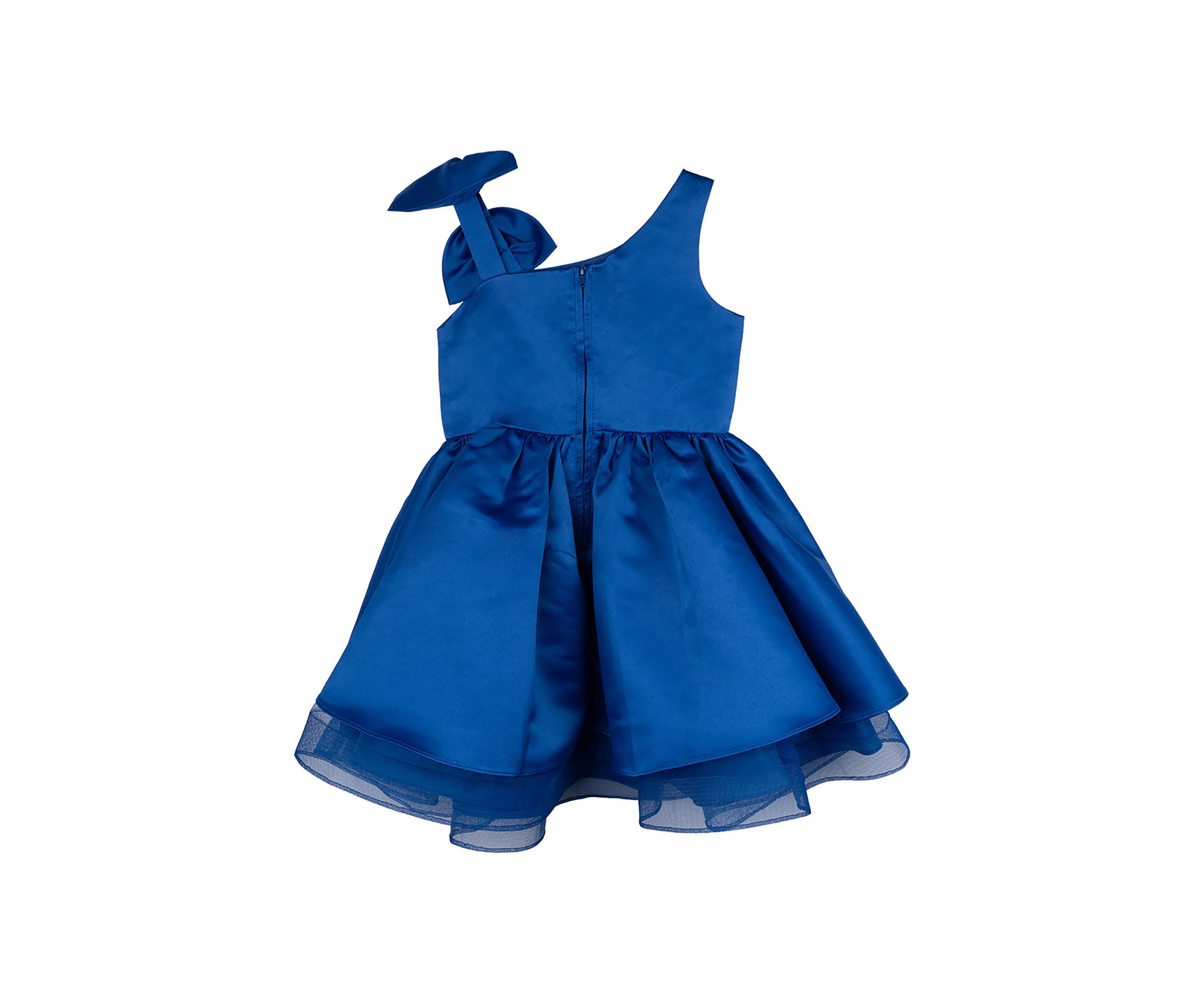 Girls 4-6x Bow Shoulder Dress