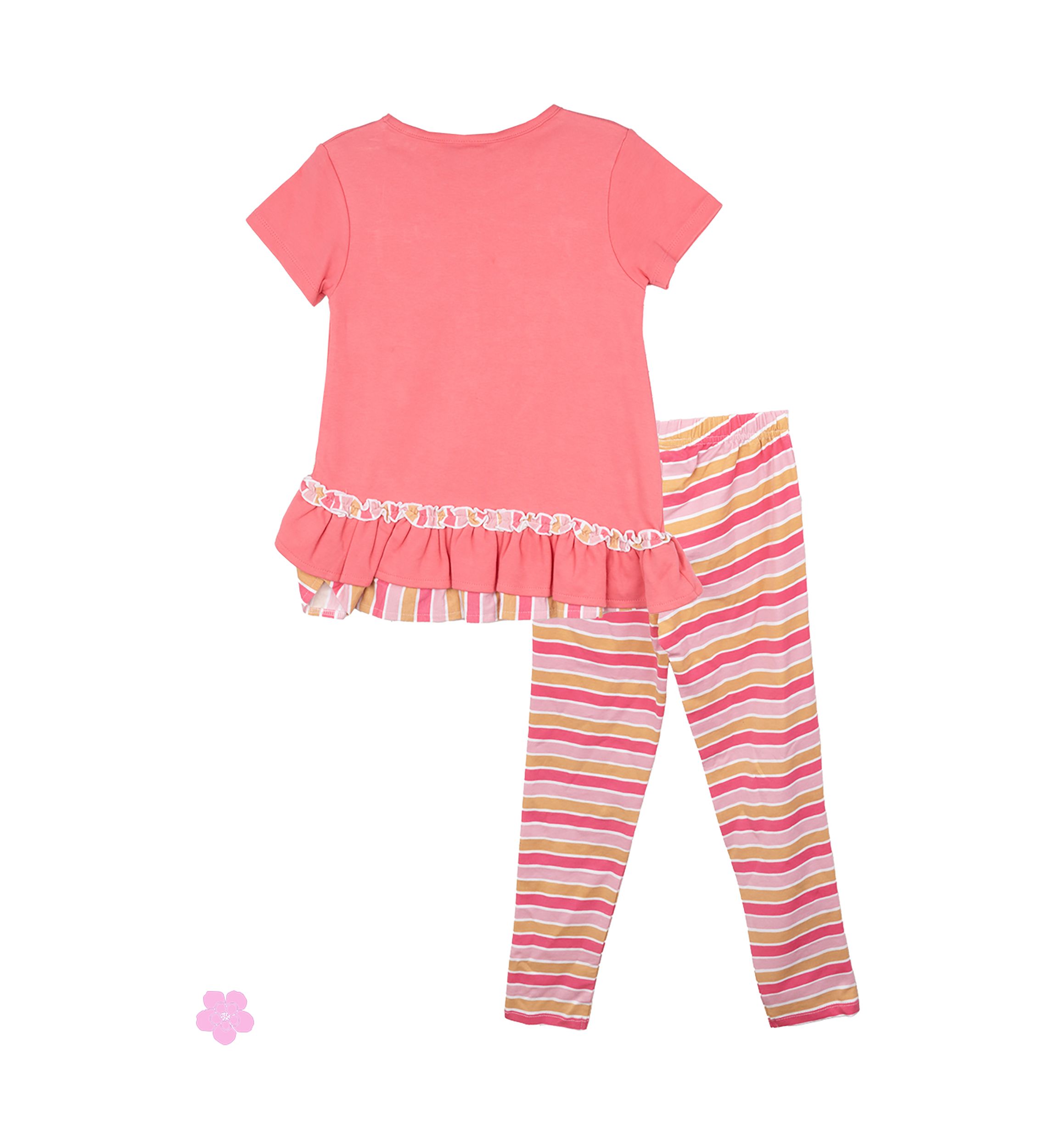 Girls 4-6x Peace Legging Set 