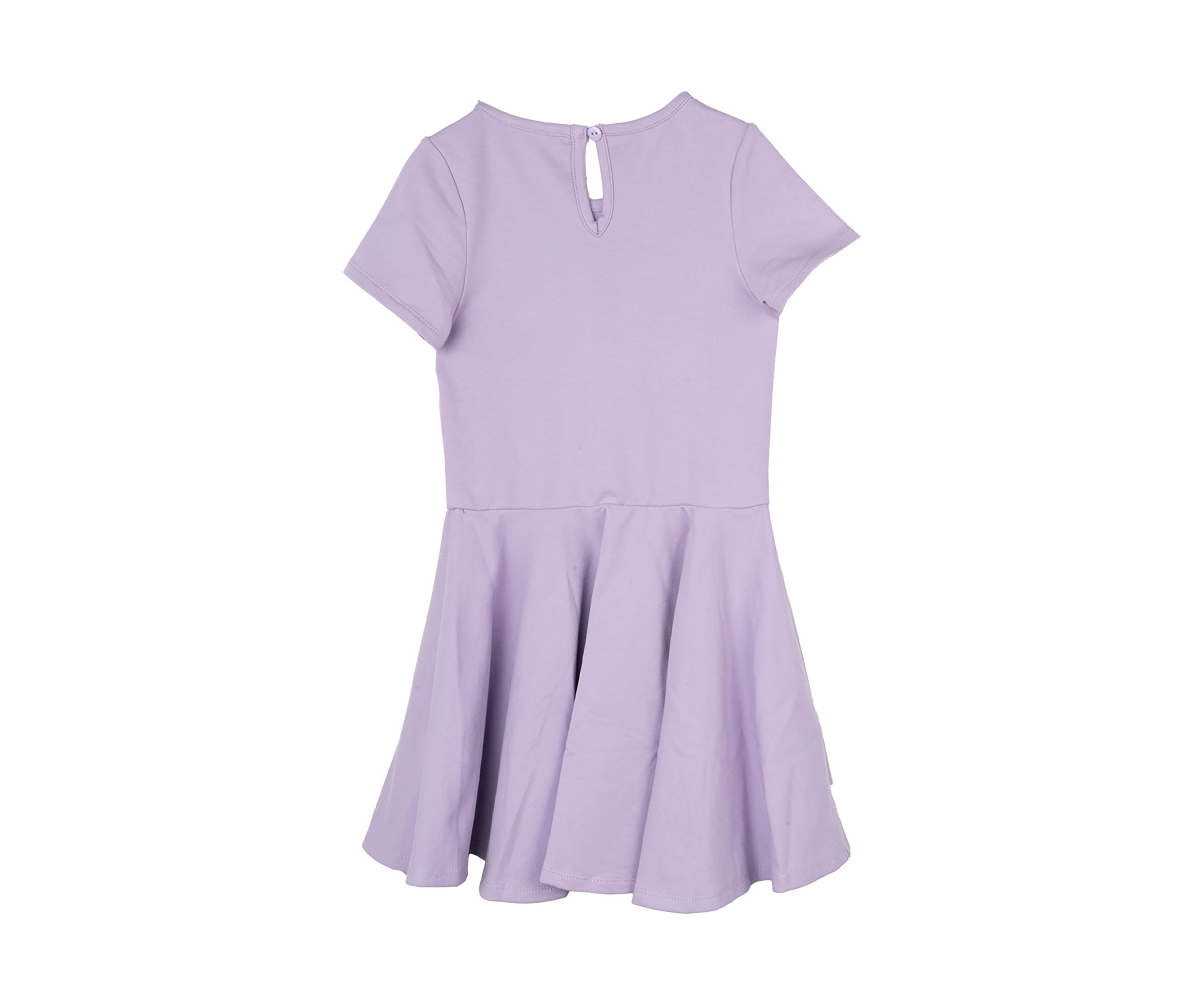 Girls 4-6x Smiley Printed Dress with Crossbody Bag