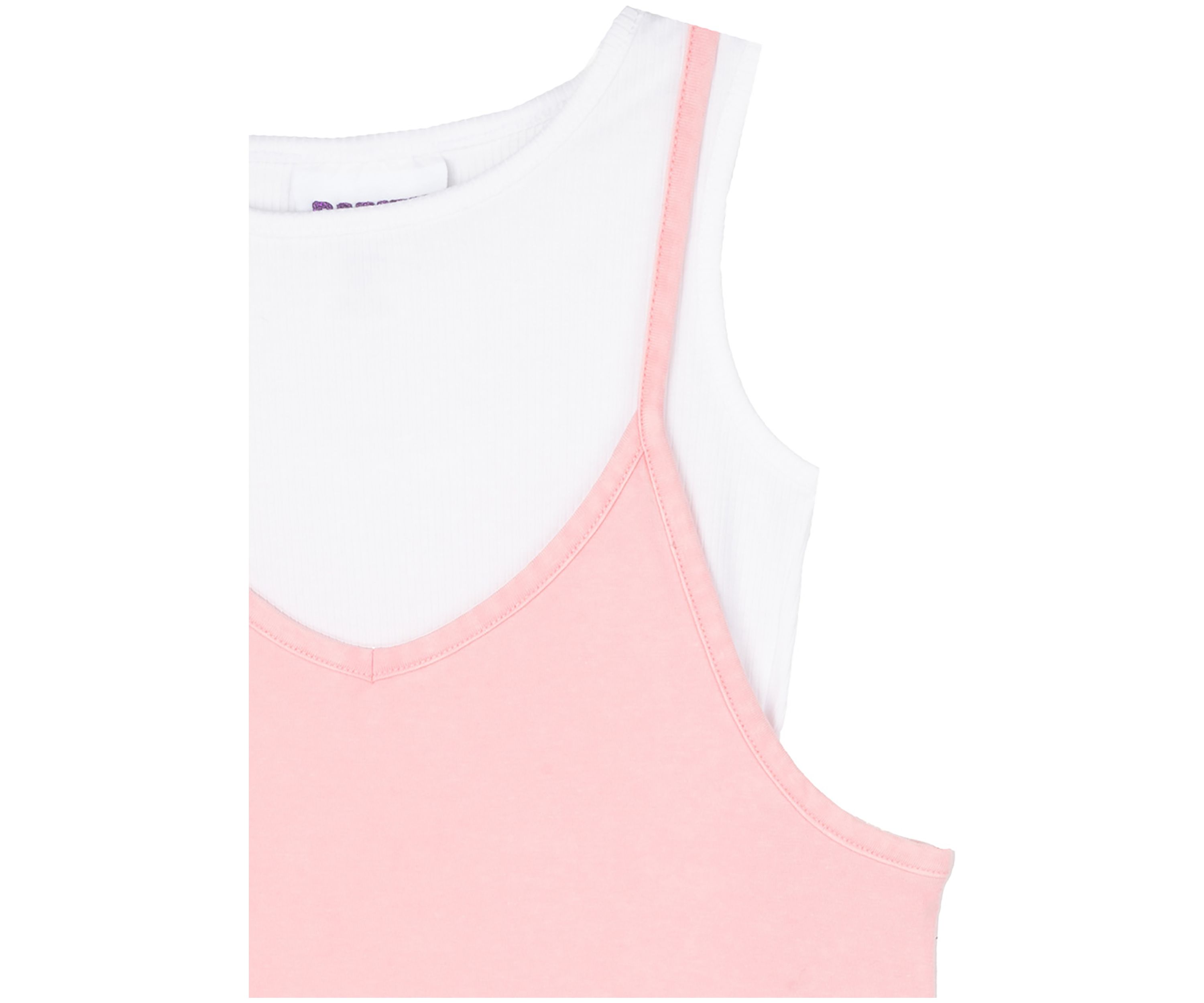 Girls 4-6x Knit Romper and T-Shirt Set