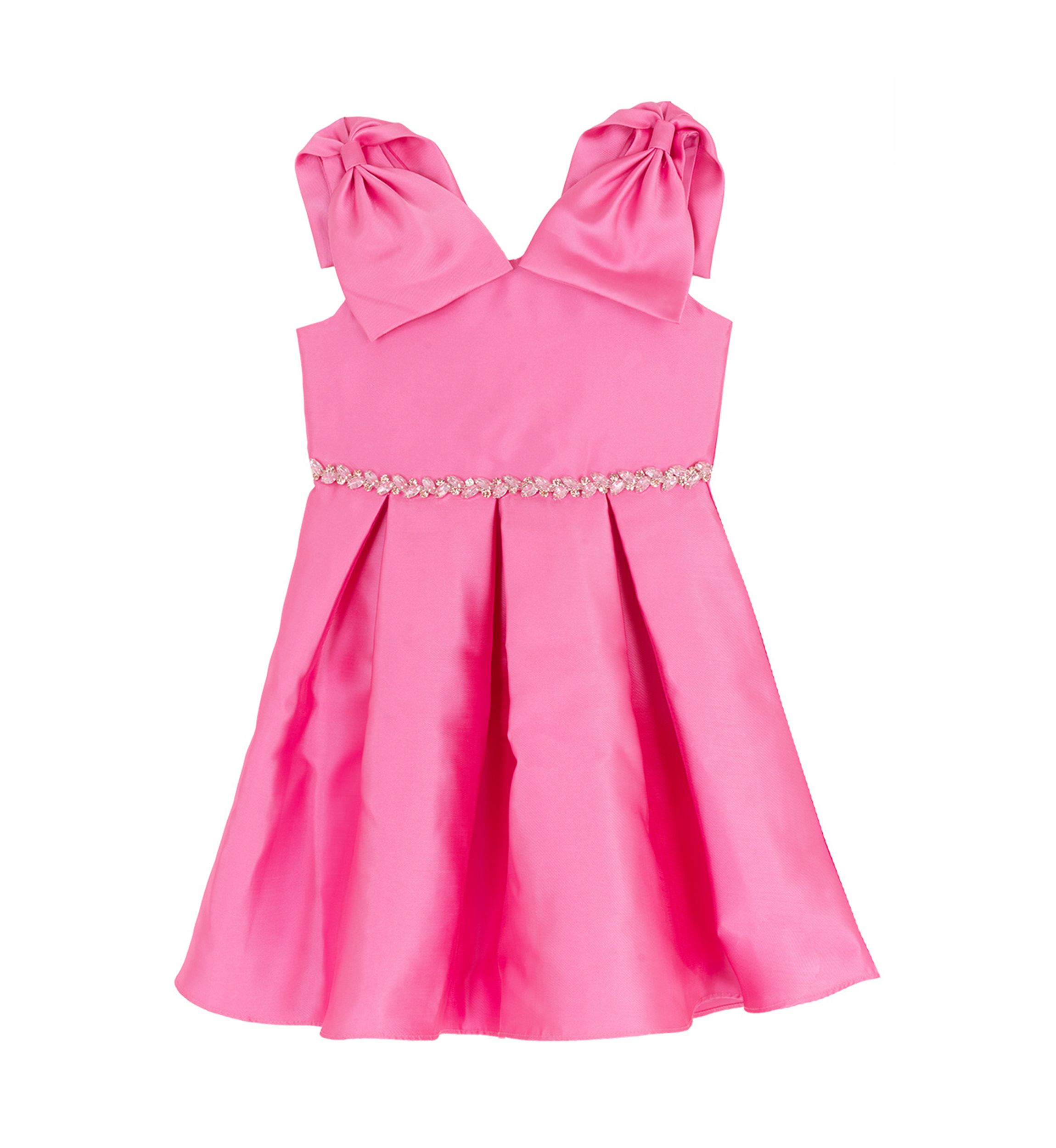 strapless open back dress Like Me One-Shoulder Layered Mini Dress Floral Pink main image 0
