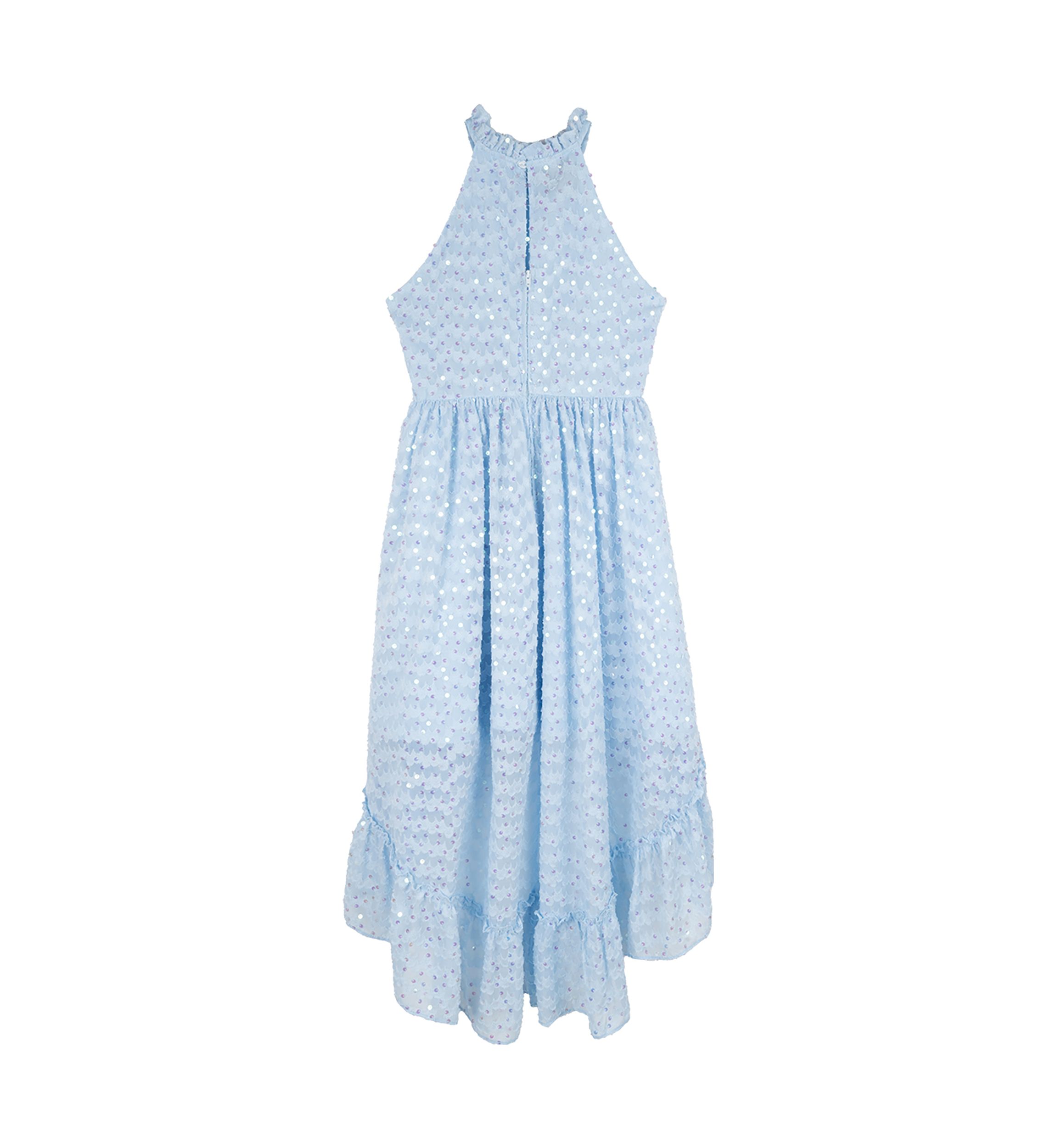Girls 7-16 Sequin High Low Dress