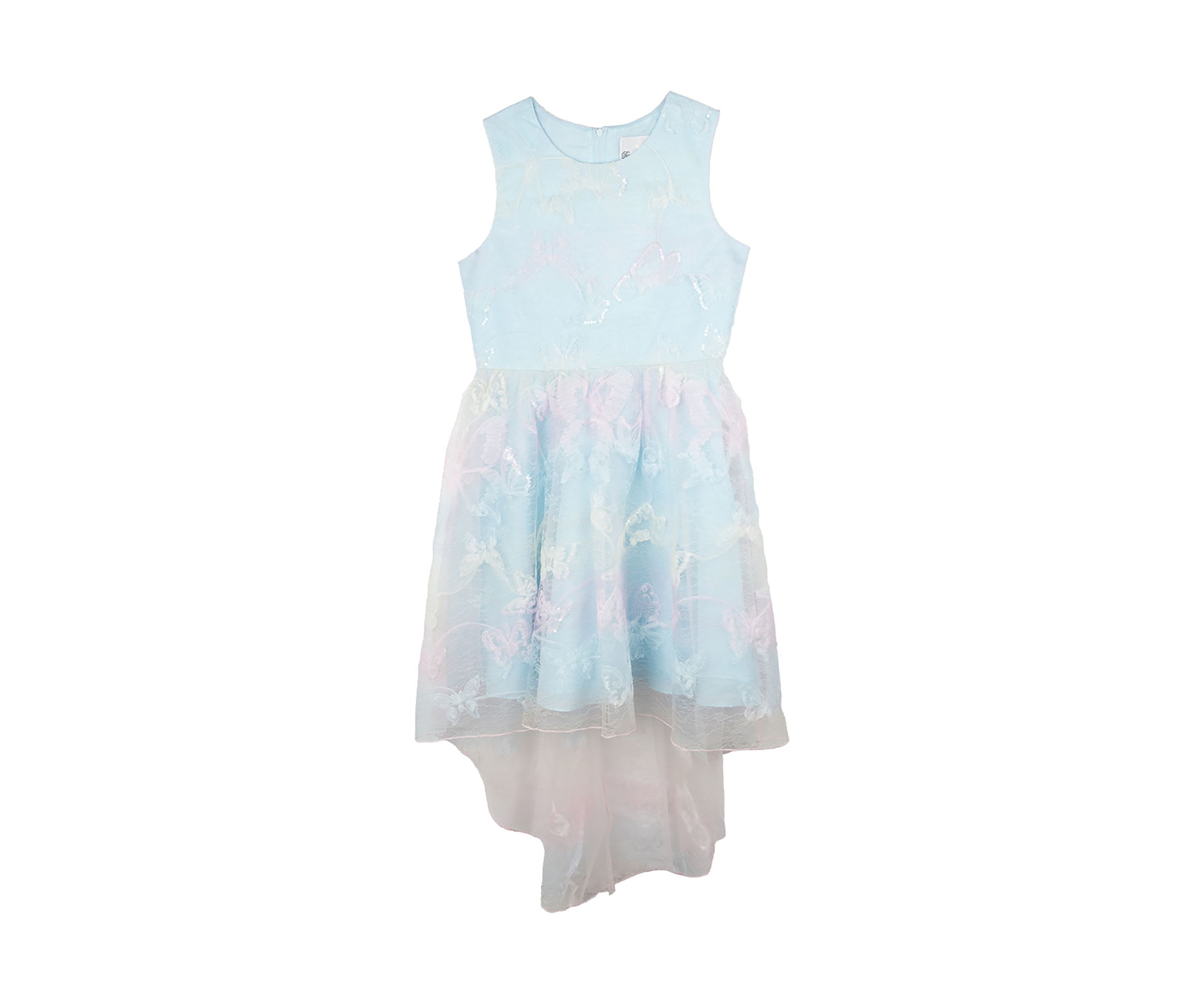 Girls 7-16 Butterfly Mesh Dress