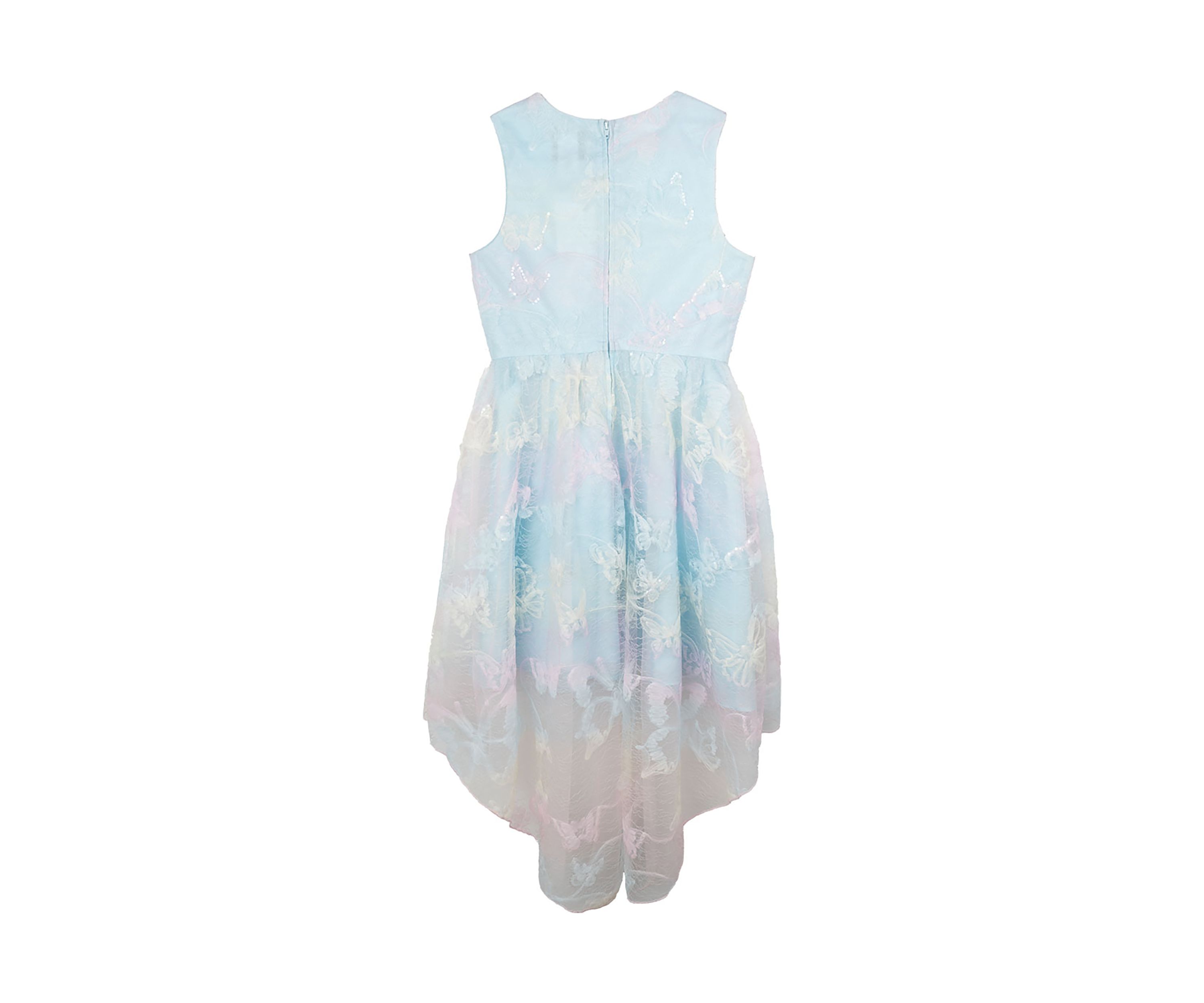 Girls 7-16 Butterfly Mesh Dress