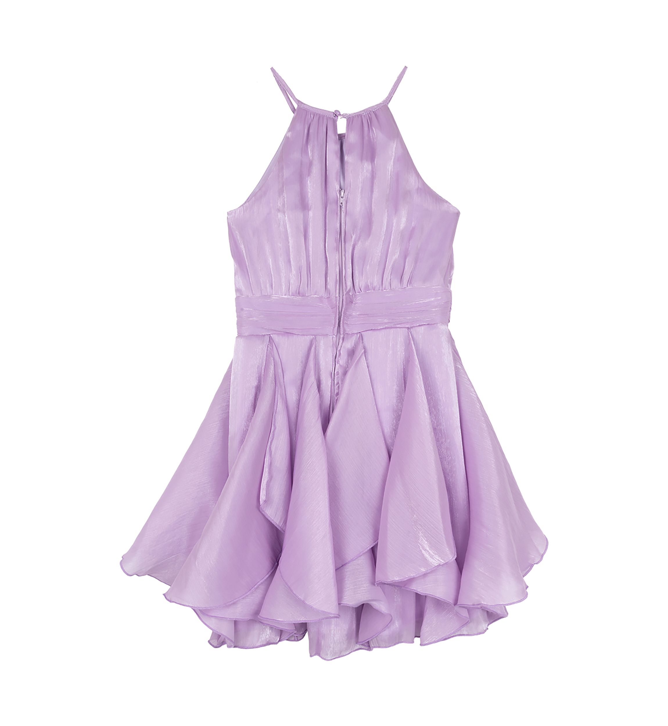 Girls 7-16 Organza Cascade Dress