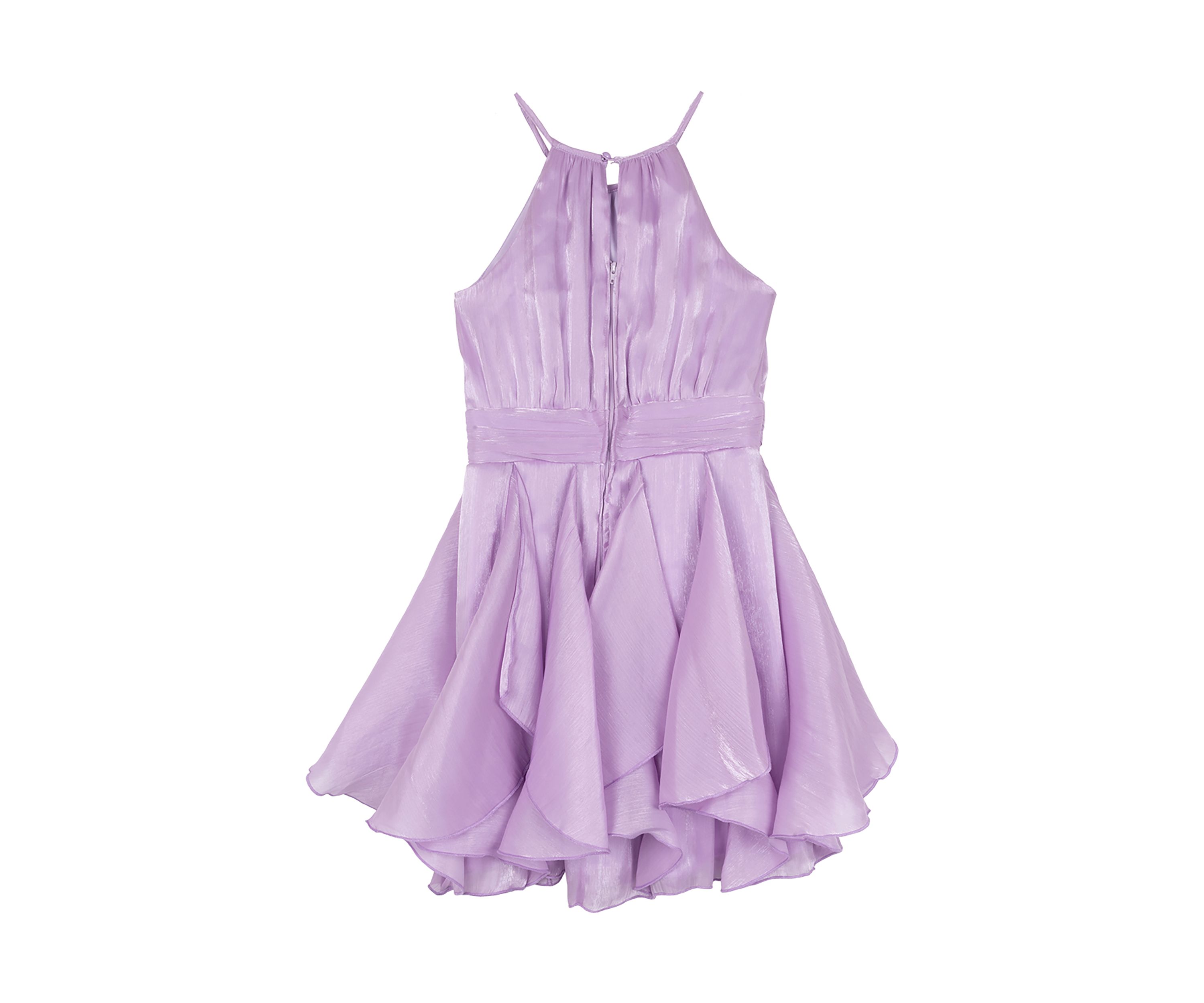 Girls 7-16 Organza Cascade Dress