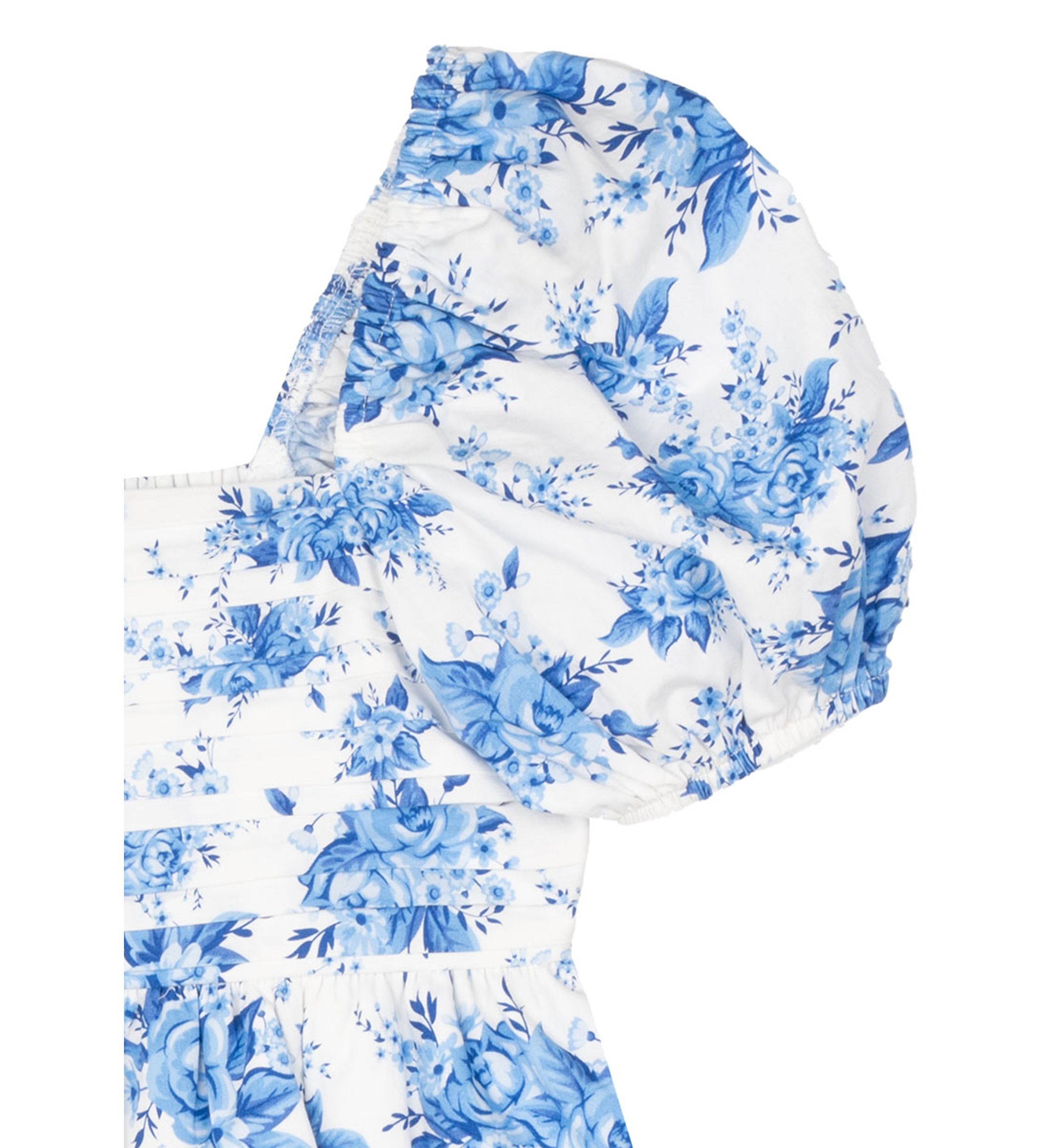 Girls 7-16 Toile Printed Babydoll Dress