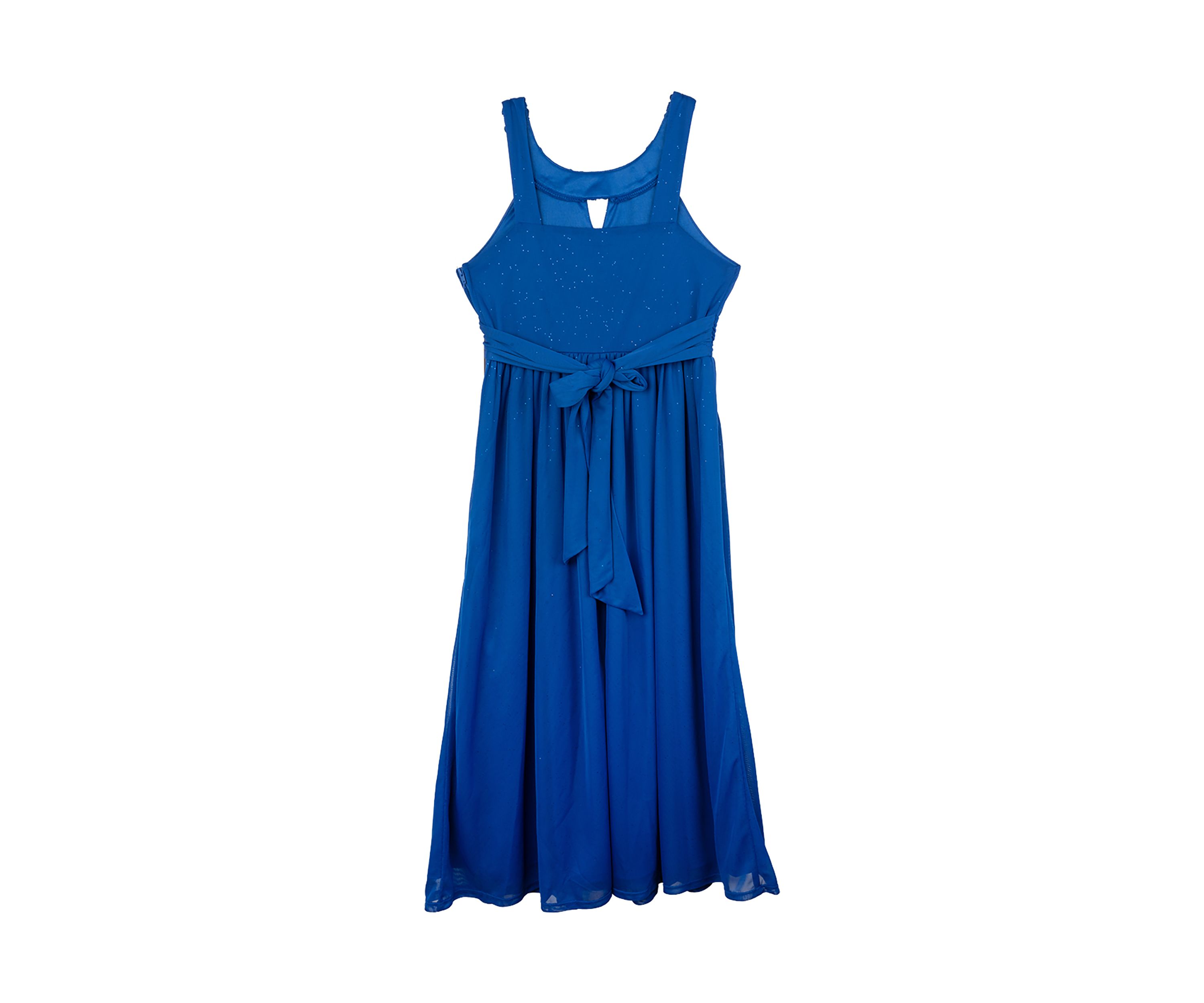 Girls 7-16 Glitter Mesh Maxi Dress