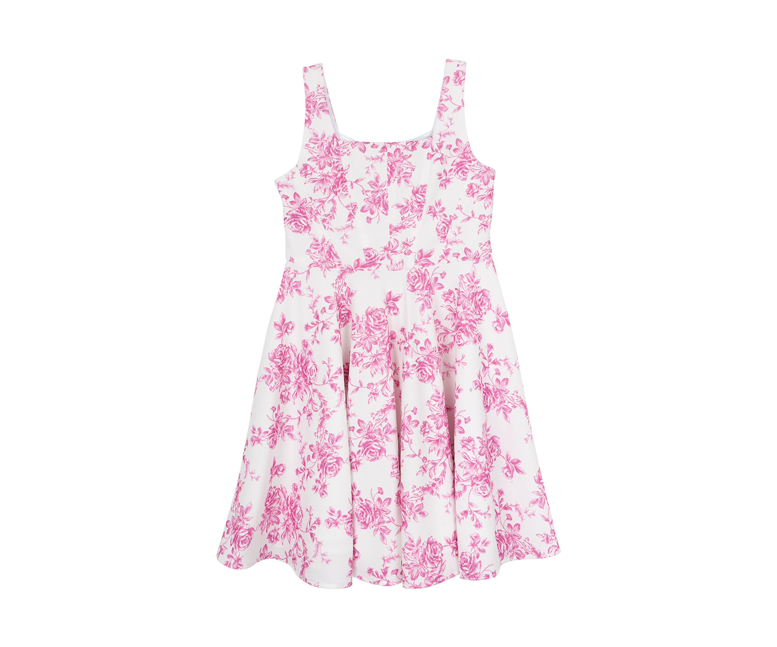 Girls 7-16 Sleeveless Printed Mini Dress