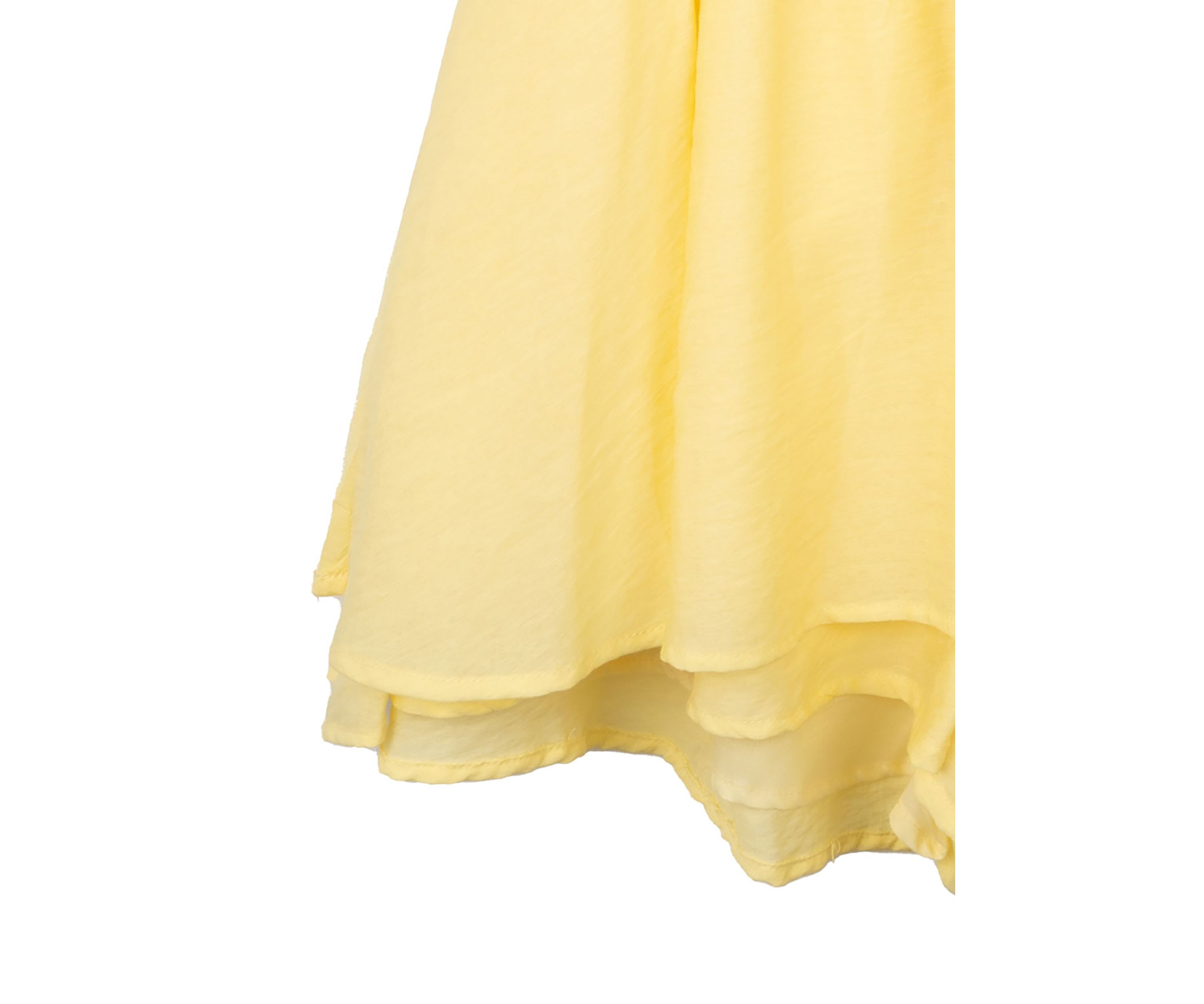 Girls 7-16 Puff Sleeve Smocked Cotton Romper 