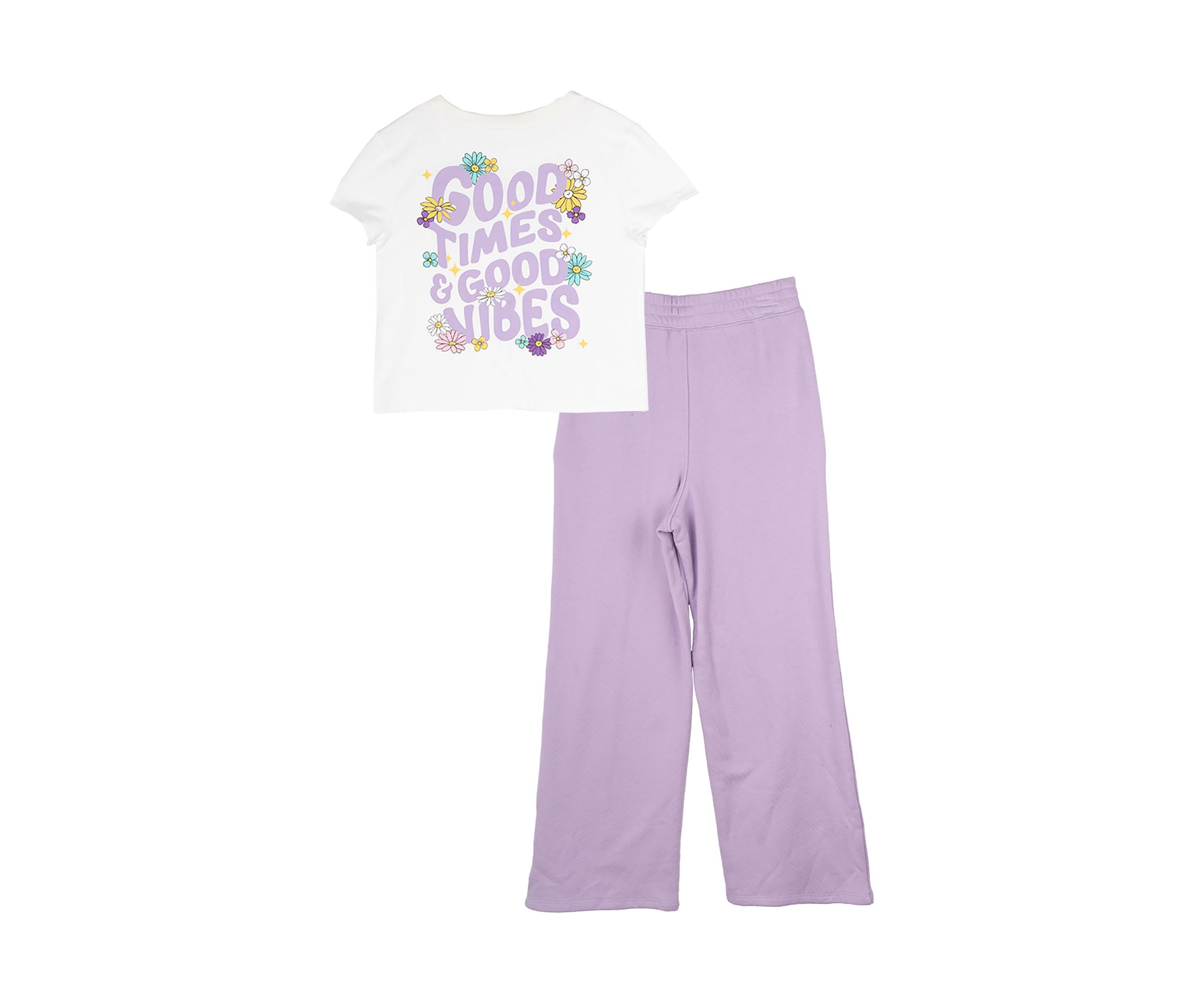 Girls 7-16 Graphic T-Shirt and Cozy Pants Set