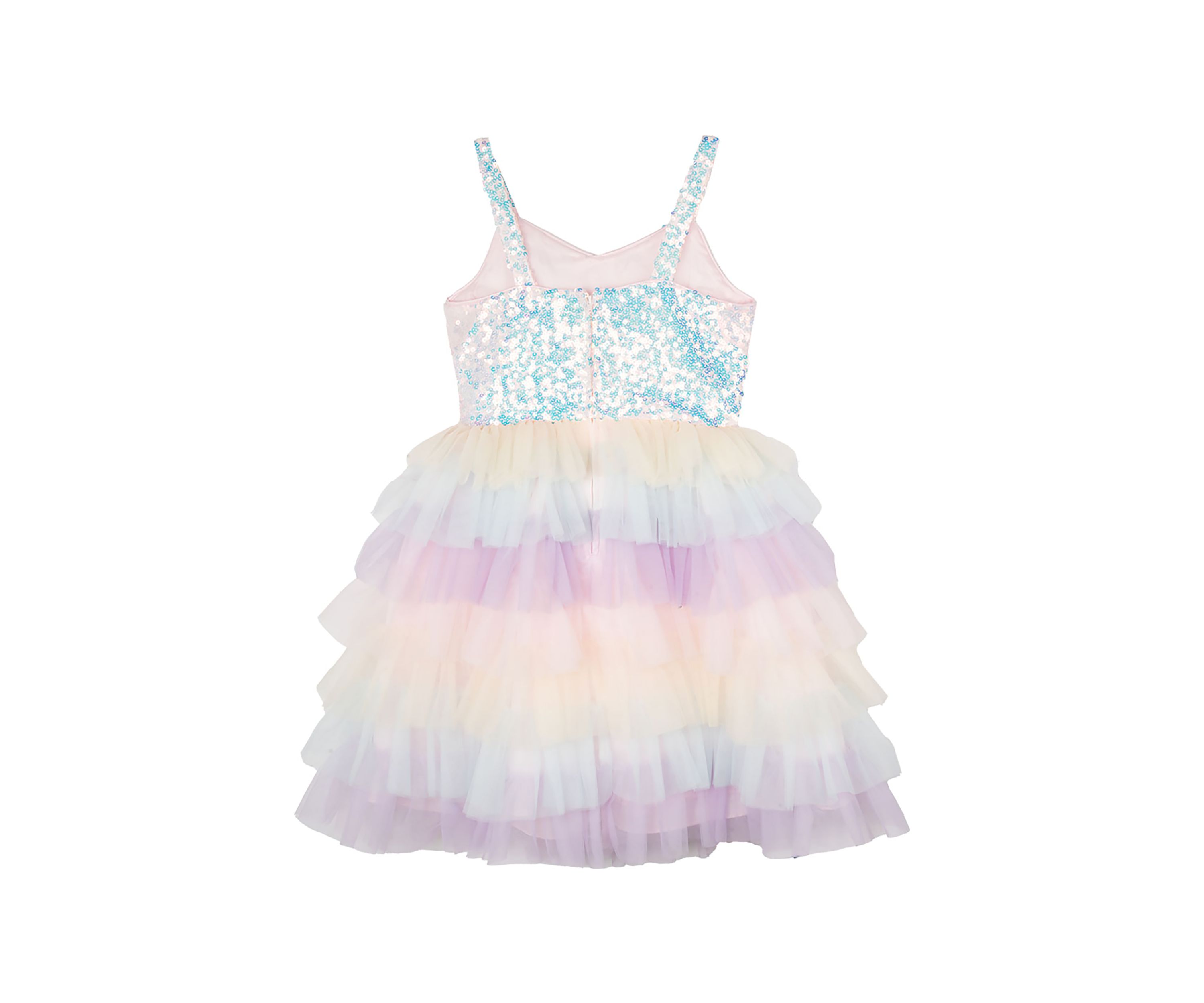 Girls 7-16 Rainbow Sequin Dress