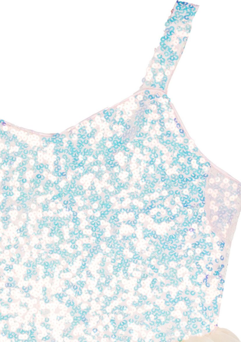 Girls 7-16 Rainbow Sequin Dress