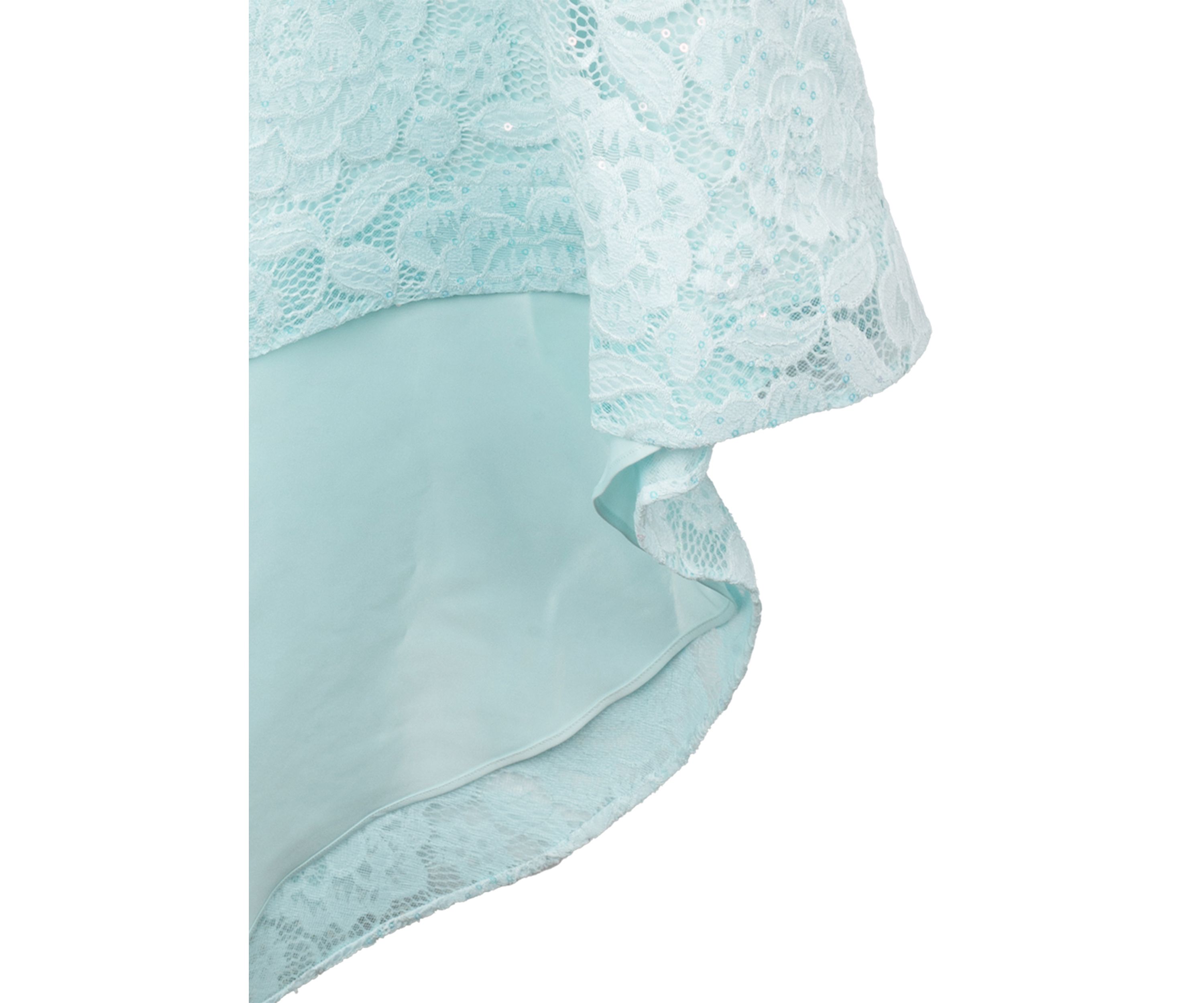 Girls 7-16 Lace High Low Dress