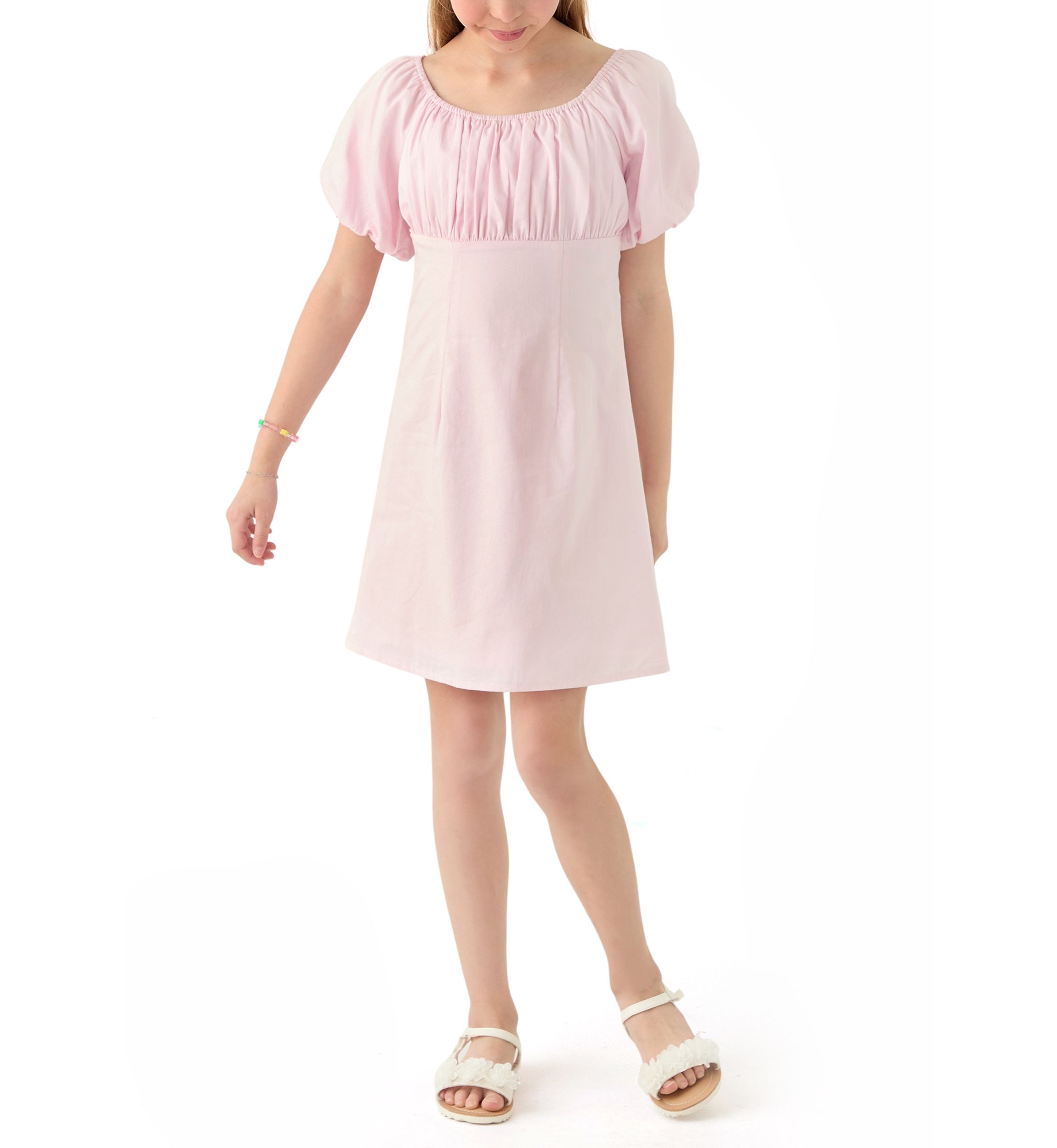 Girls 7-16 Bow Back Dress