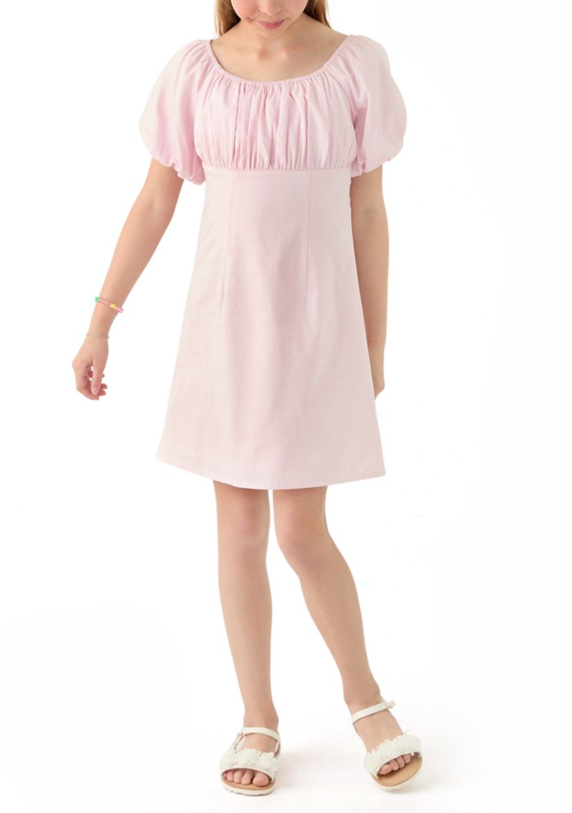 Girls 7-16 Bow Back Dress