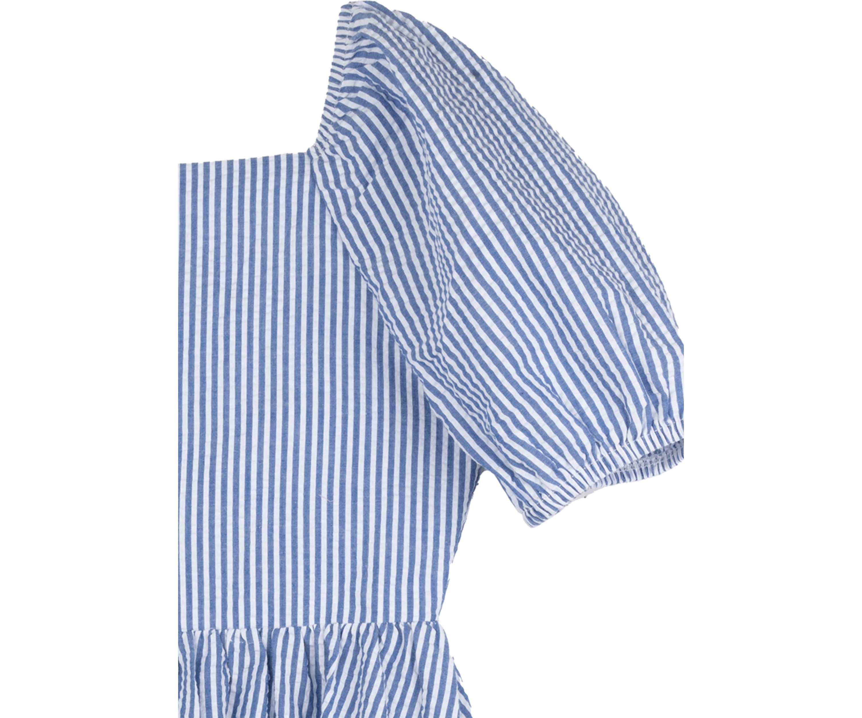 Girls 7-16 Bow Back Seersucker Dress