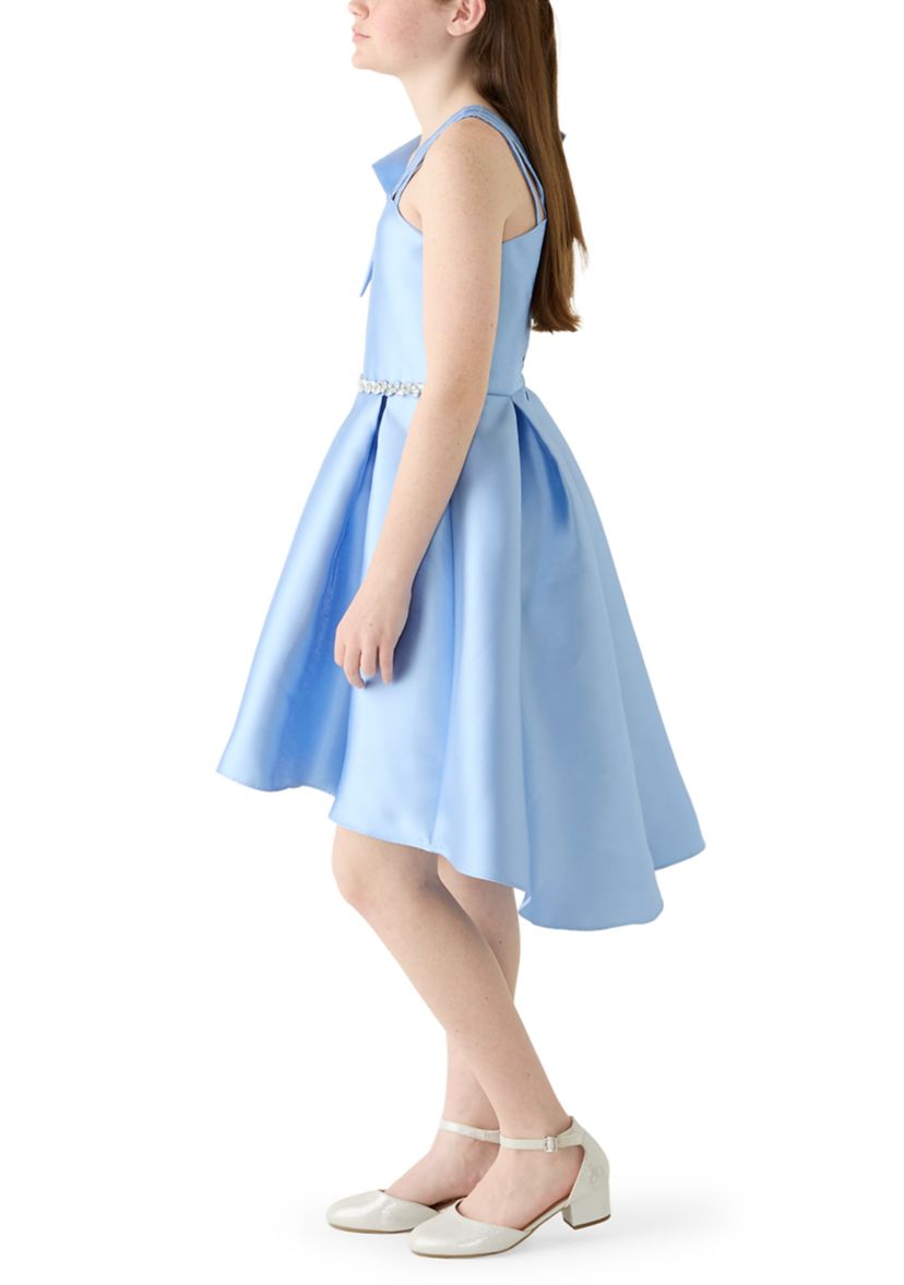 denim dress one shoulder One Shoulder Cutout Denim Dress  v o g l i o
