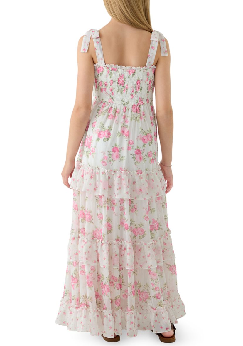 sachin and babi light blue dress Rare Editions Girls 7-16 Halter Neck Printed Burnout Chiffon Maxi Dress at  CoolSprings Galleria in Franklin, TN main image 0