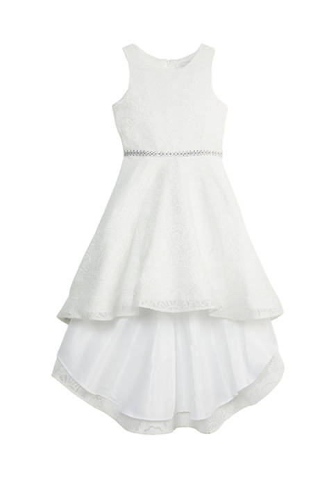 Rare Editions Girls 7-16 Lace High Low Dress