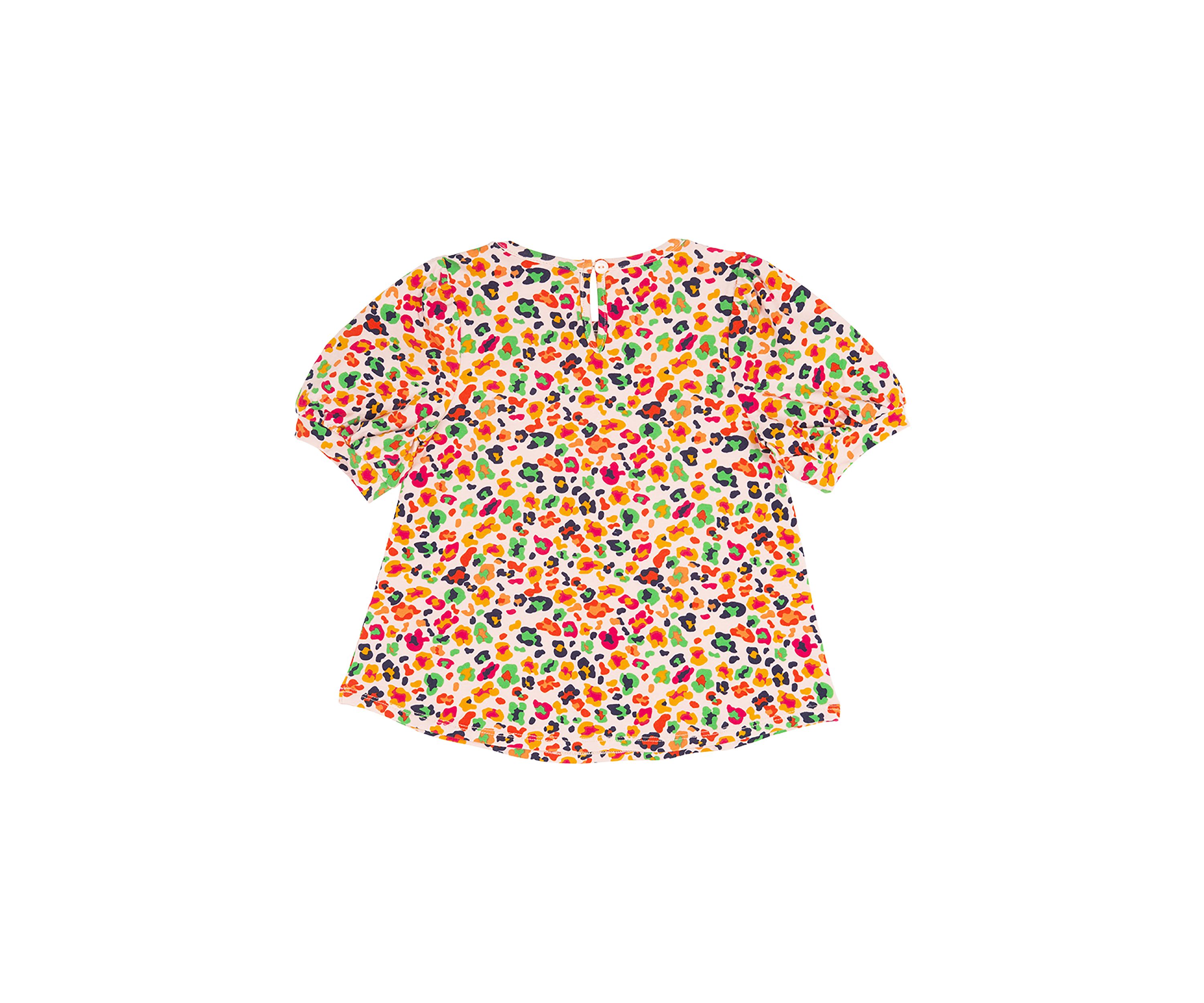 Girls 4-6x Leopard Printed Top
