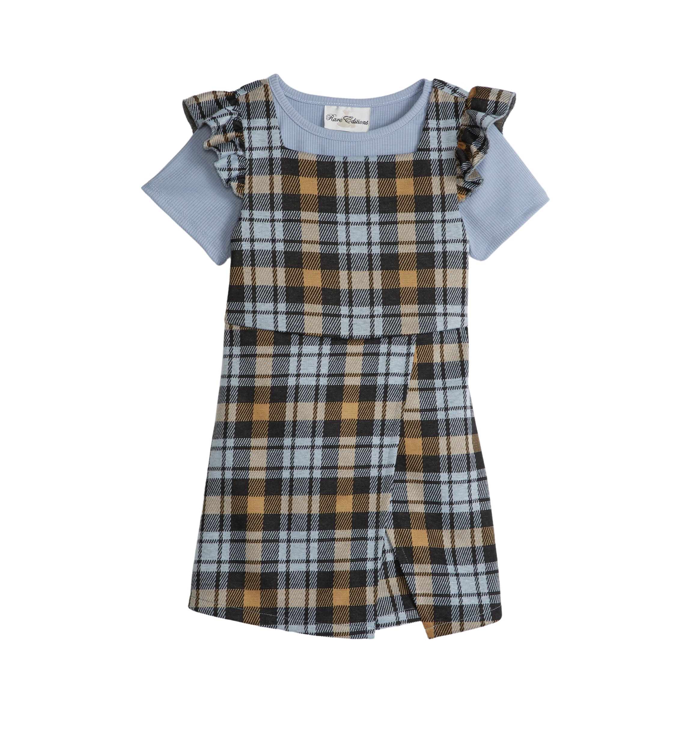 Girls 4-6x Plaid Jumper Set