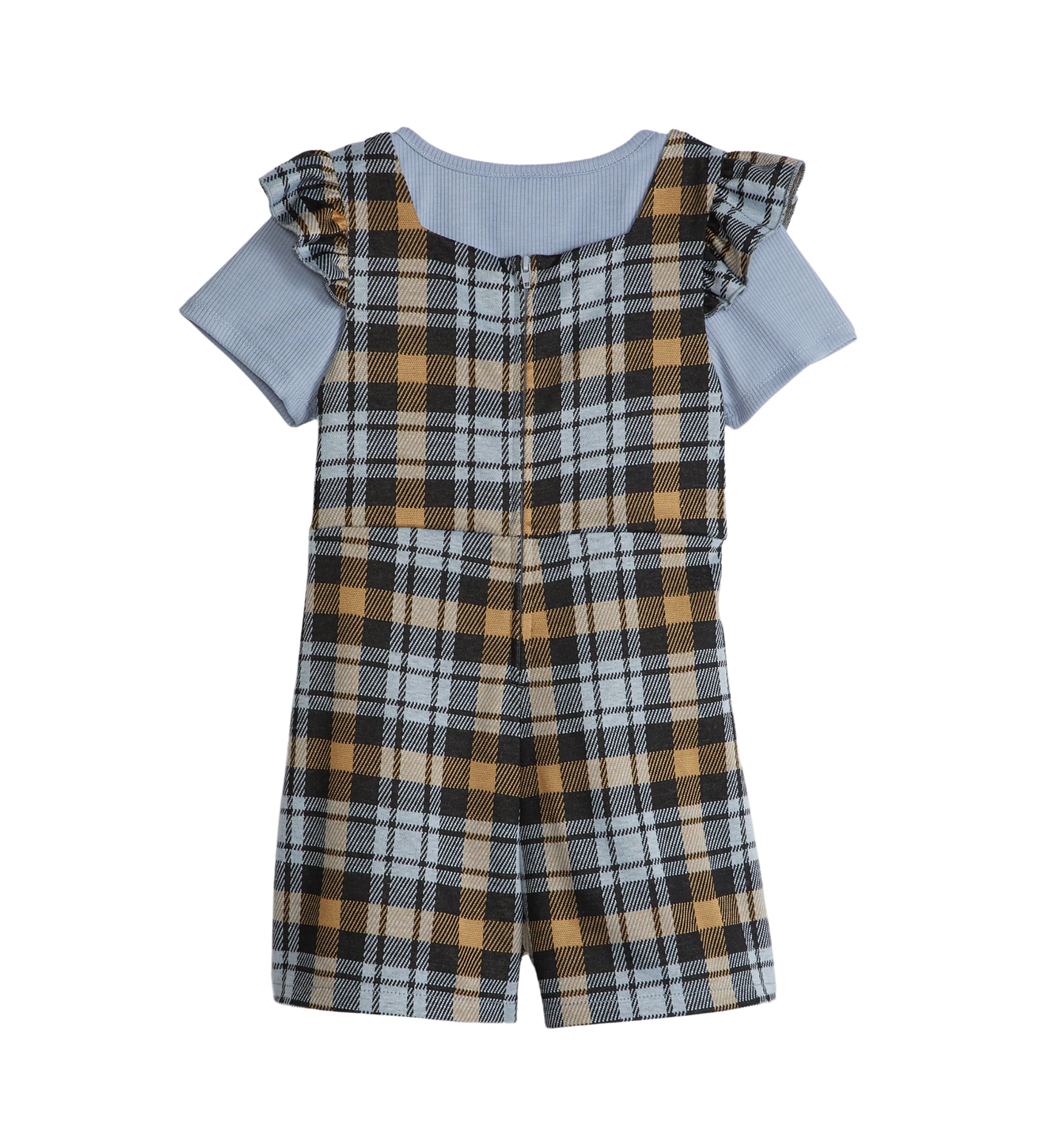 Girls 4-6x Plaid Jumper Set