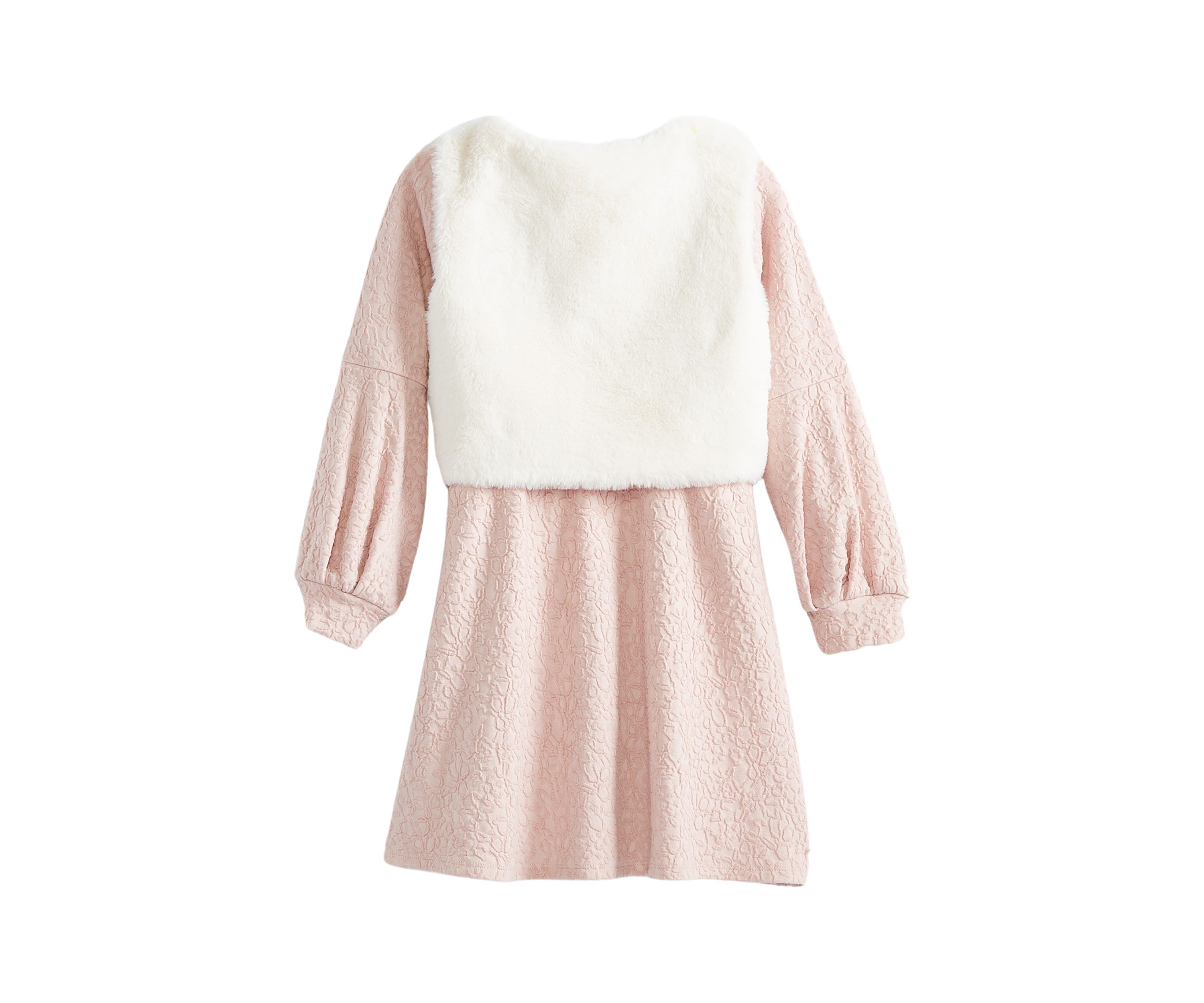 Girls 4-6x Dress and Vest Set 