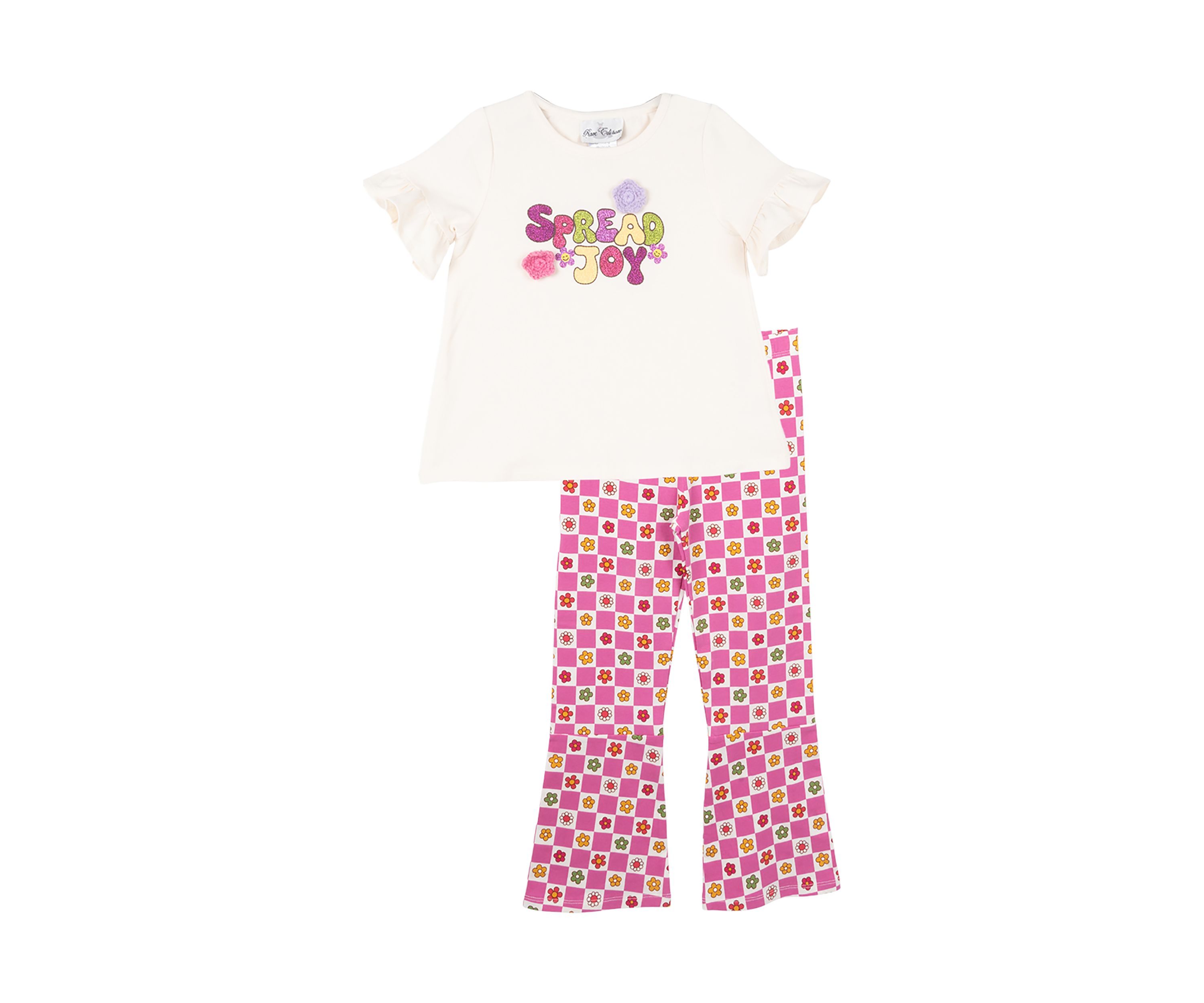 Girls 4-6x Graphic T-Shirt and Printed Leggings Set
