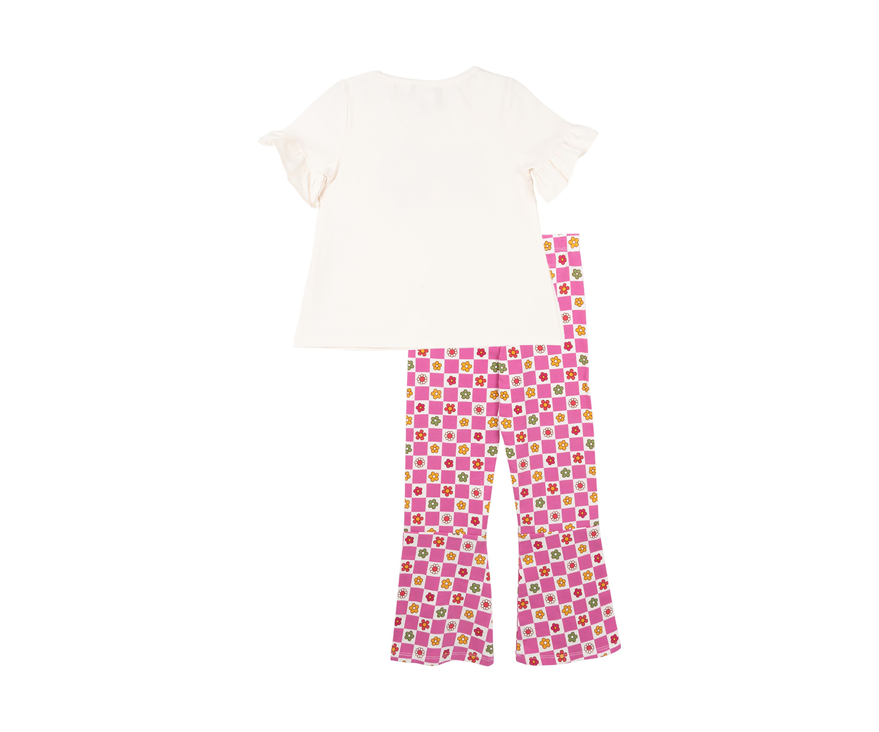Girls 4-6x Graphic T-Shirt and Printed Leggings Set