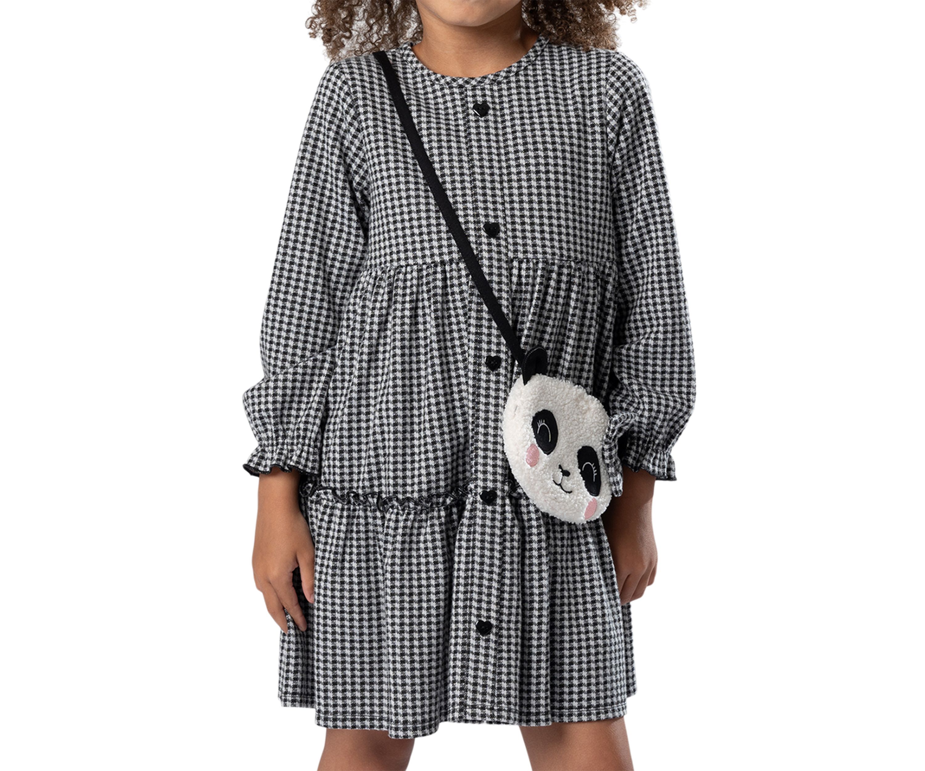 Girls 4-6x Printed Dress with Purse