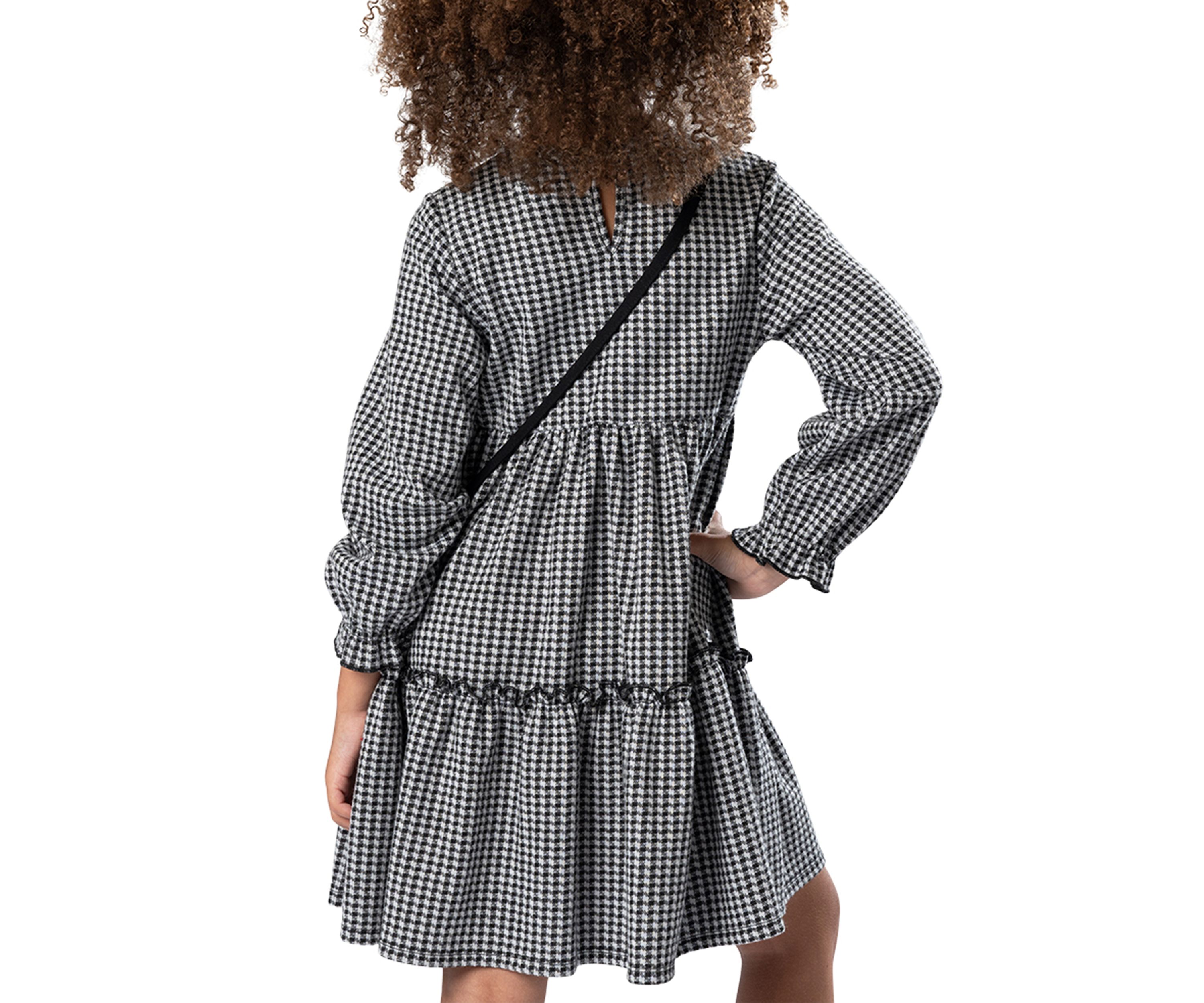 Girls 4-6x Printed Dress with Purse