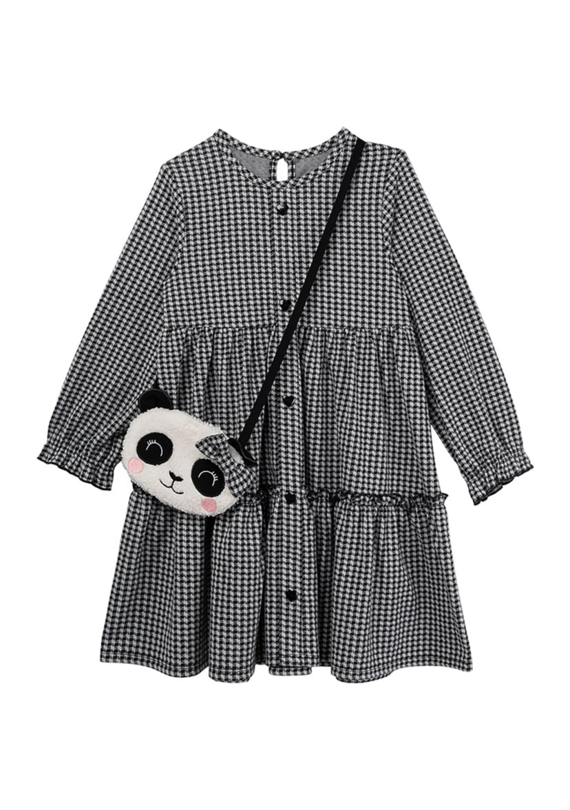 Girls 4-6x Printed Dress with Purse