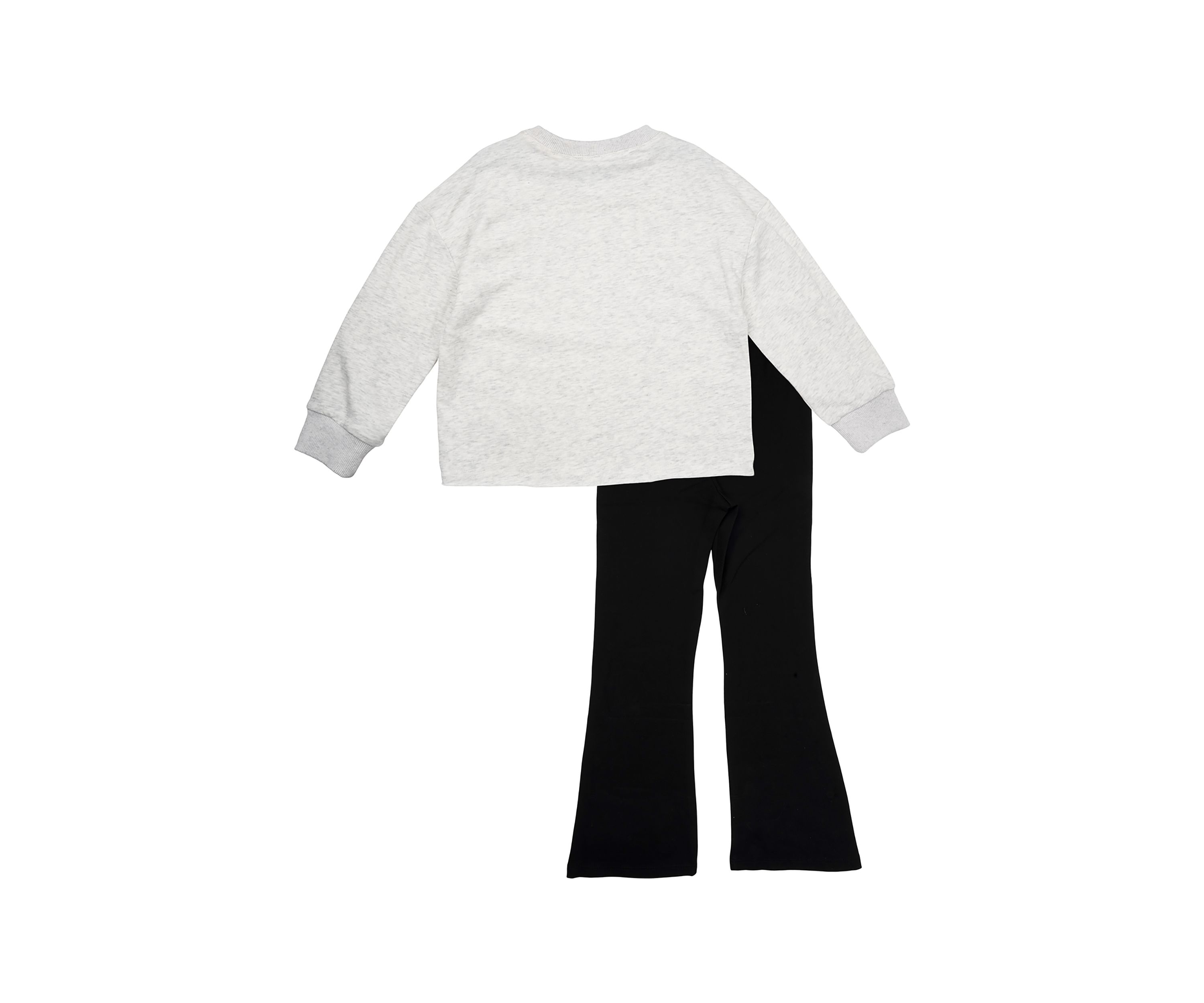 Girls 4-6x Graphic Sweatshirt and Flare Pants Set