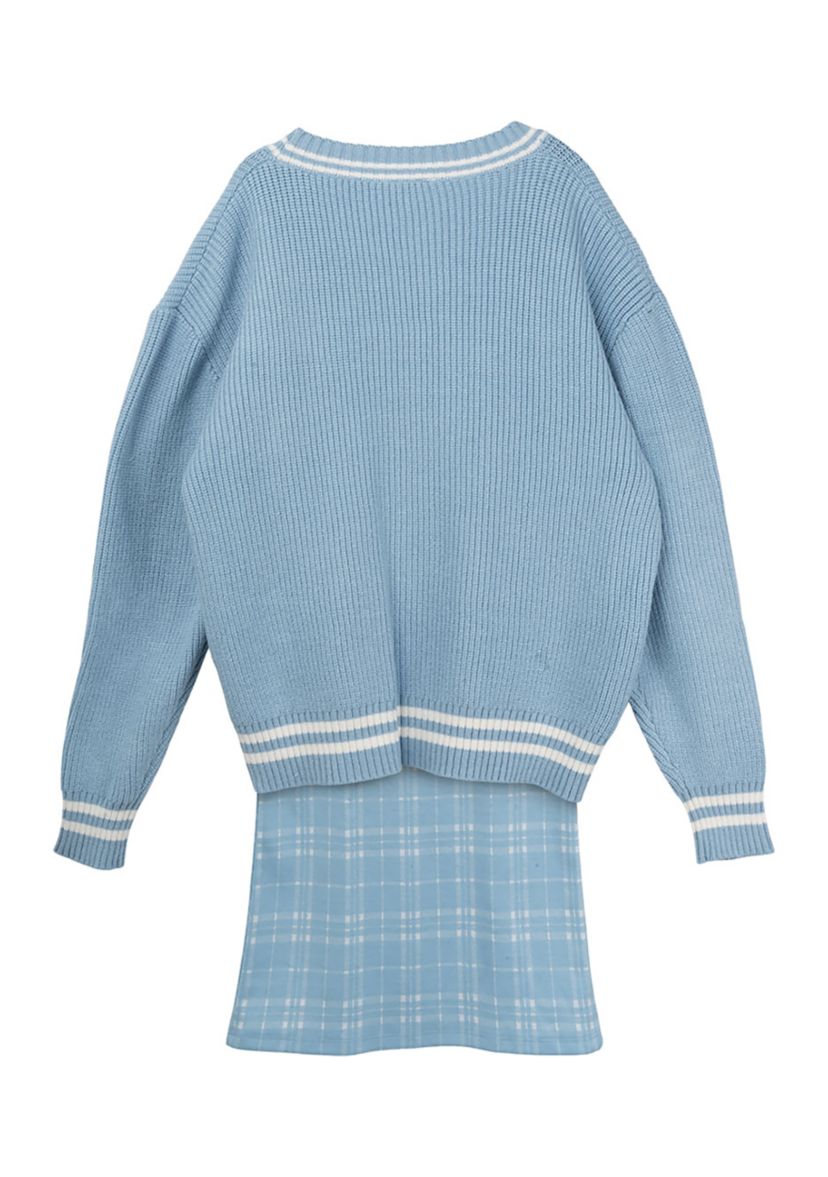 Girls 4-6x Cardigan Dress Set