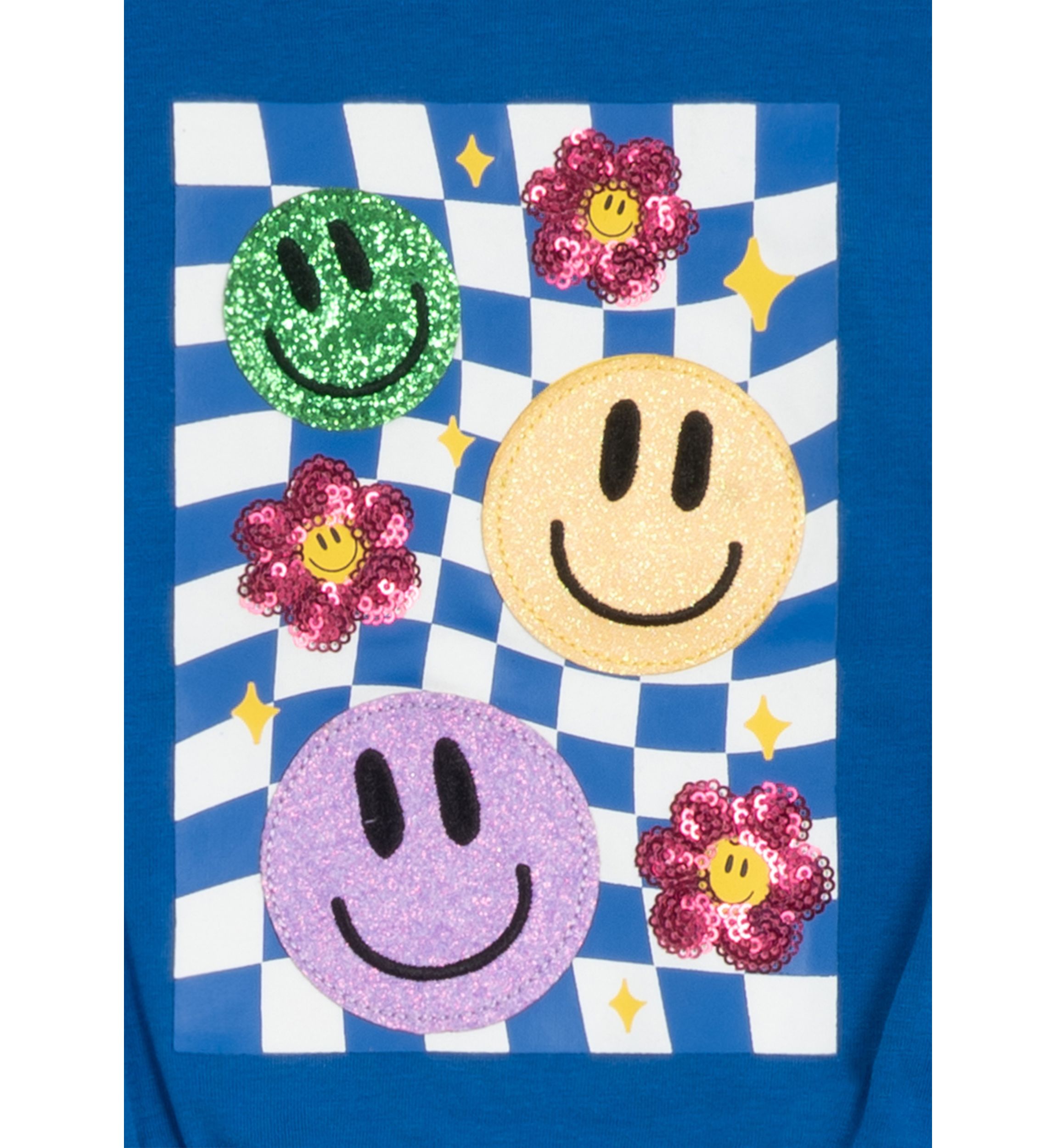 Girls 4-6x Groovy Smiley Faces Set