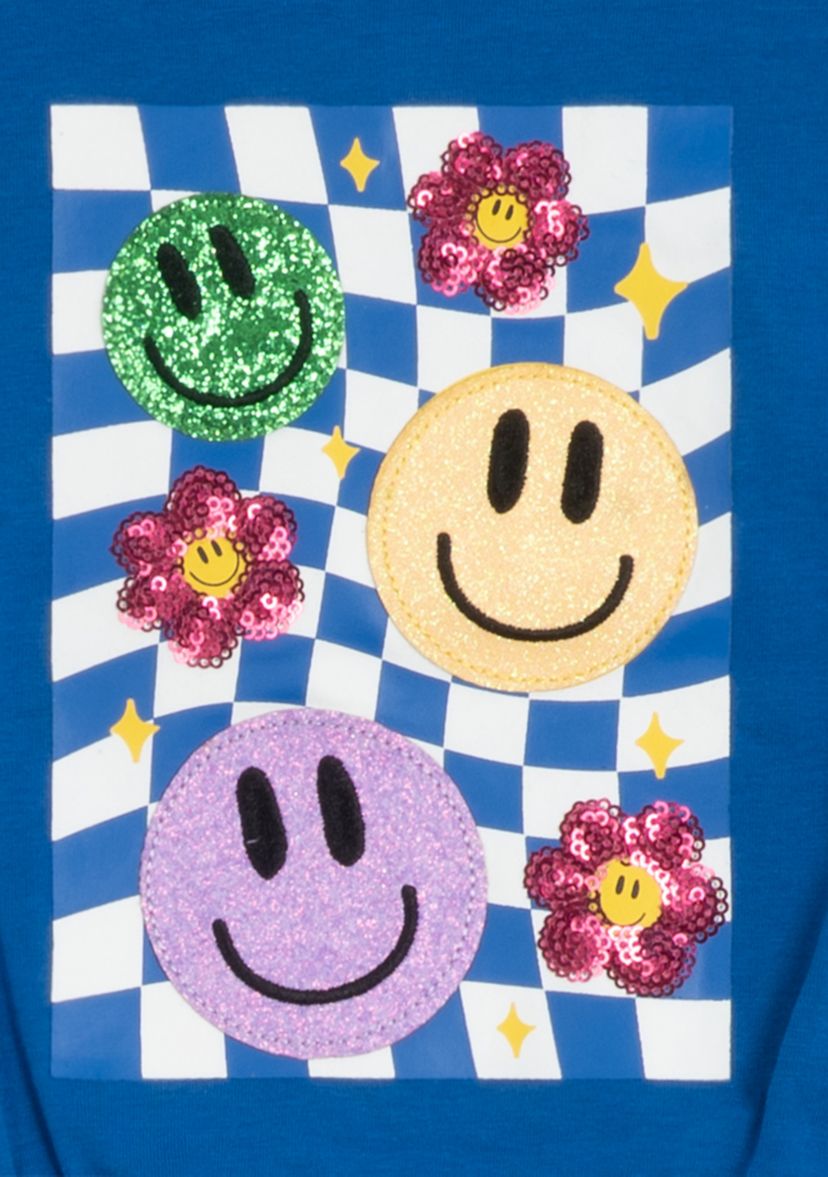 Girls 4-6x Groovy Smiley Faces Set